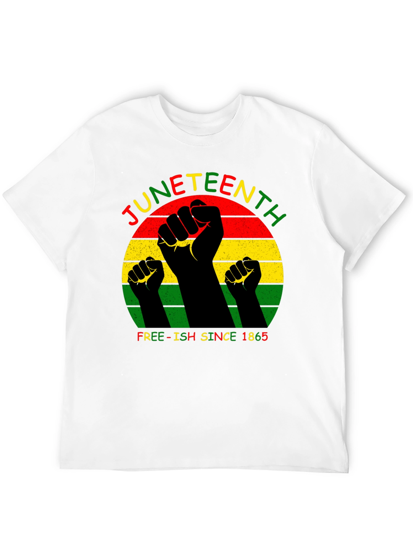 Juneteenth Black Power Fist T-Shirt
