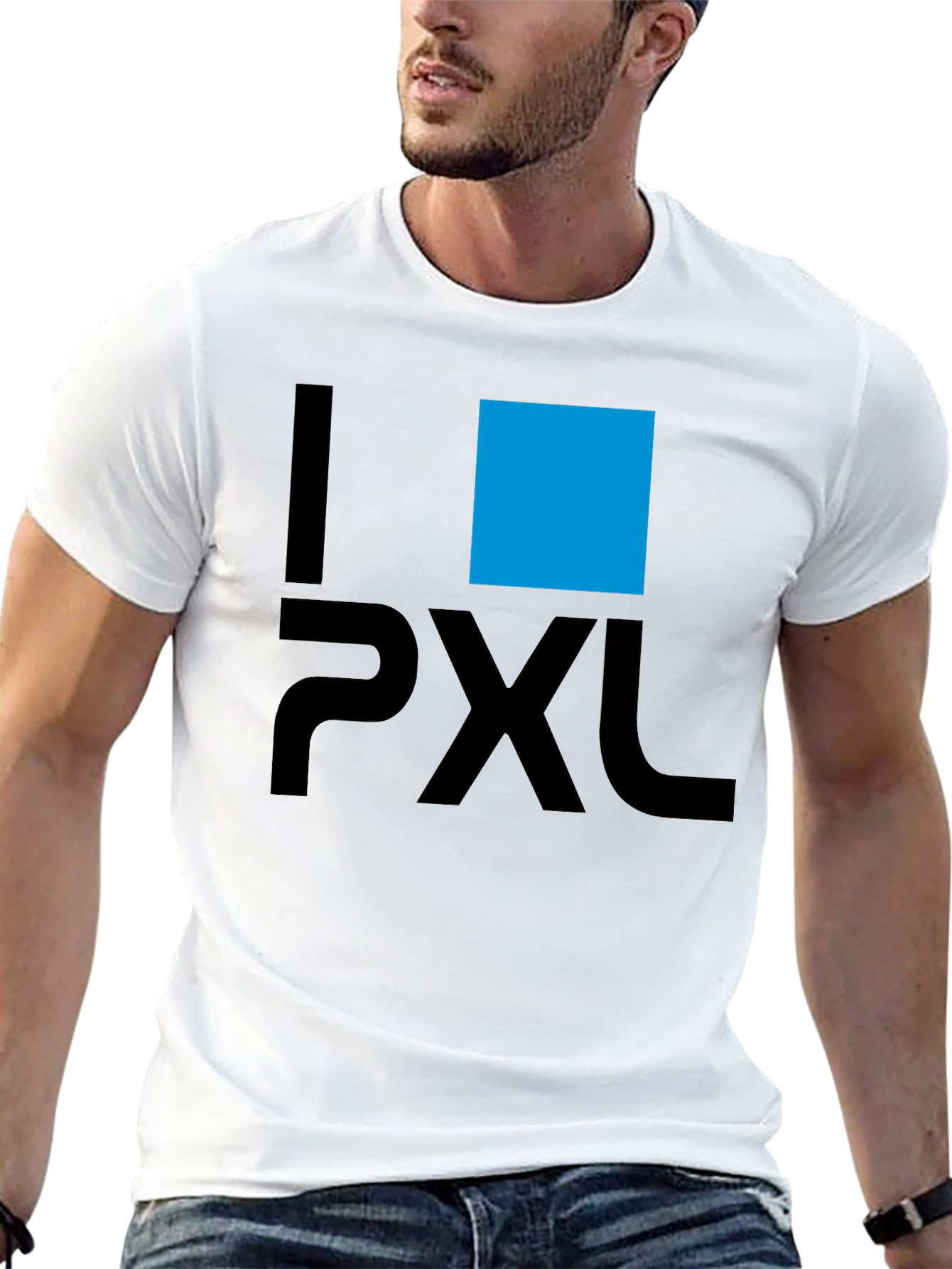I Pixel T-Shirt - Modern Graphic Tee