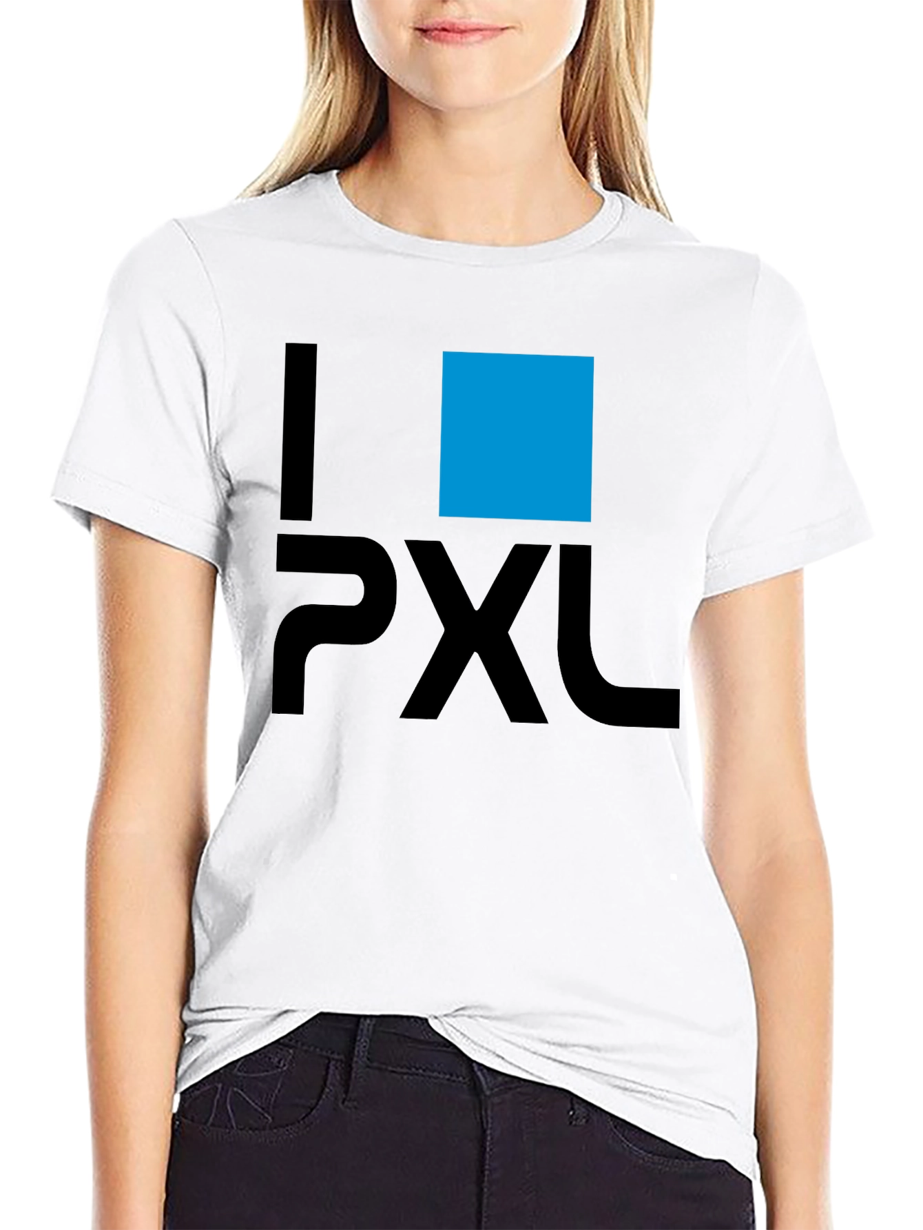 I Pixel T-Shirt - Modern Graphic Tee