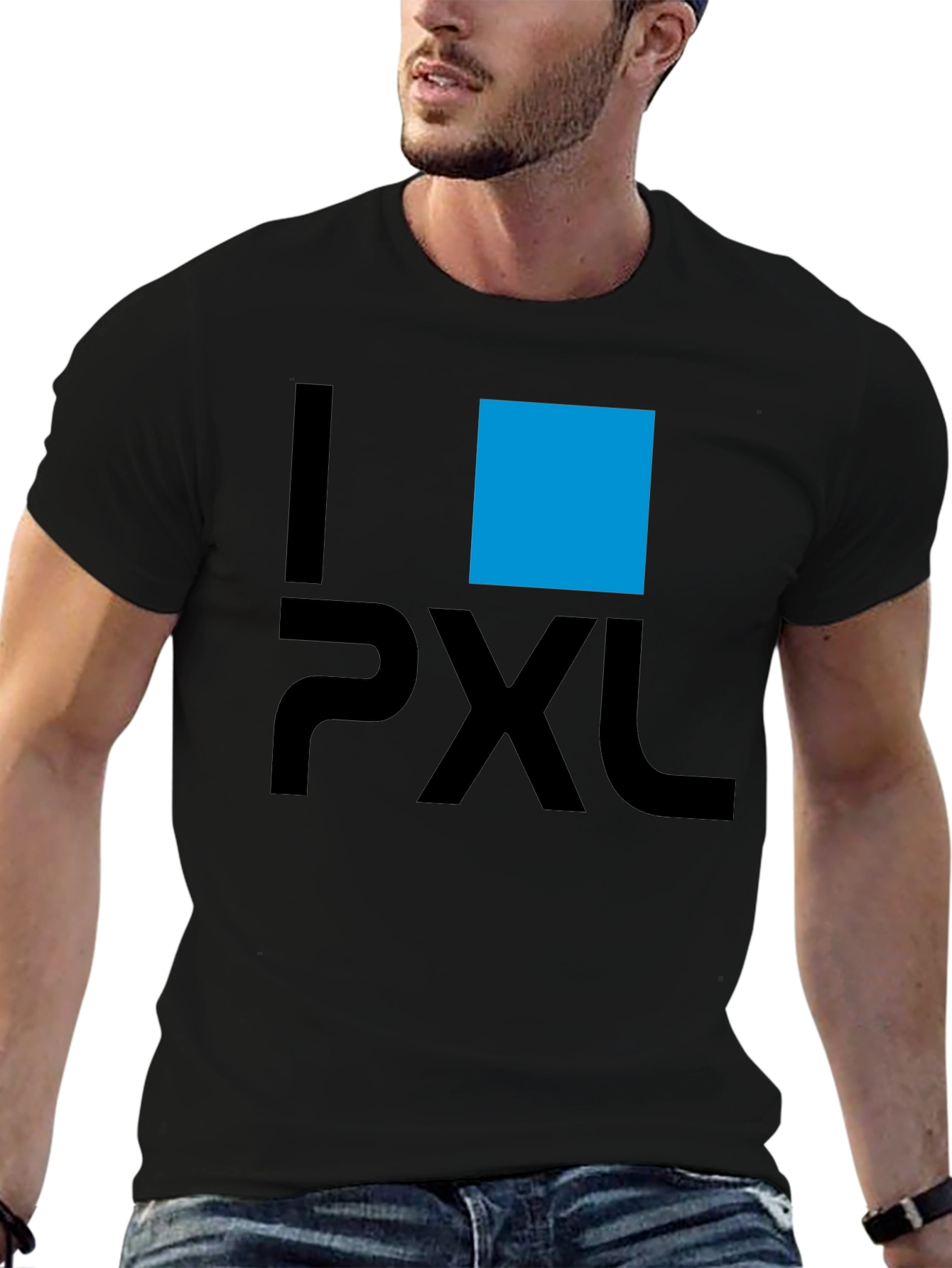 I Pixel T-Shirt - Modern Graphic Tee