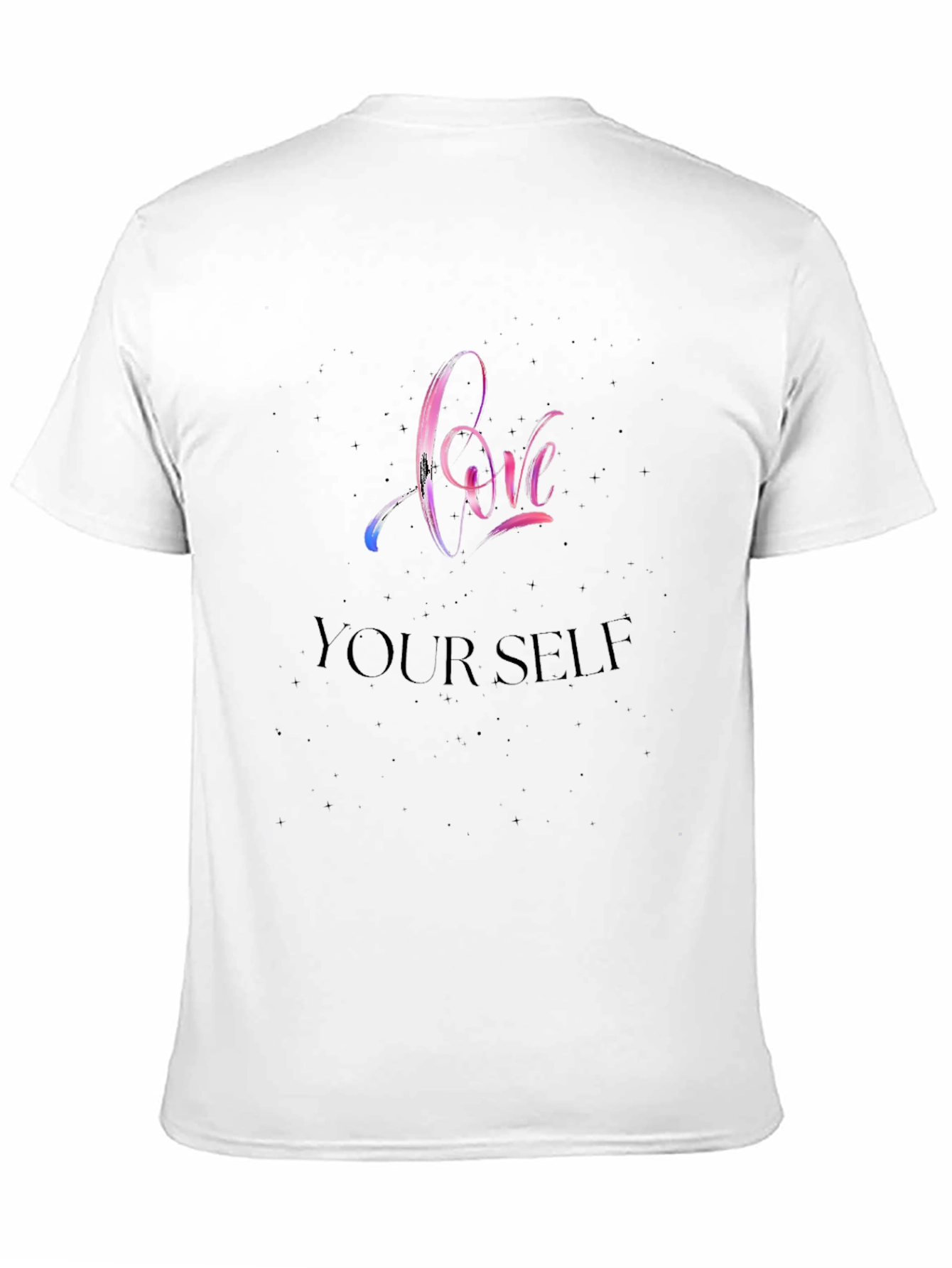 Love Yourself Black Graphic Tee