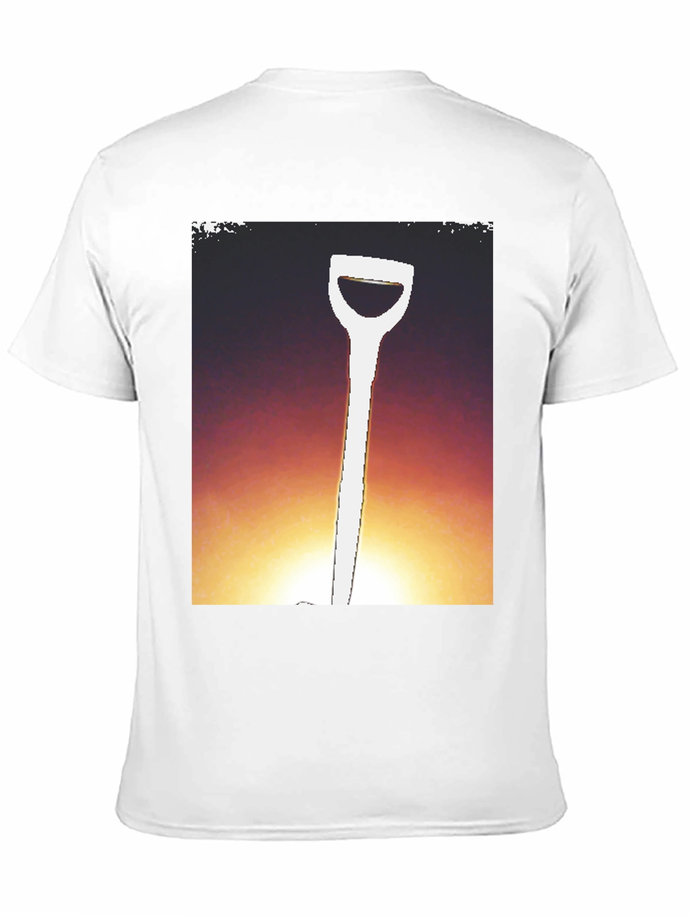 Shovel Graphic T-Shirt - Sunset Shovel Tee