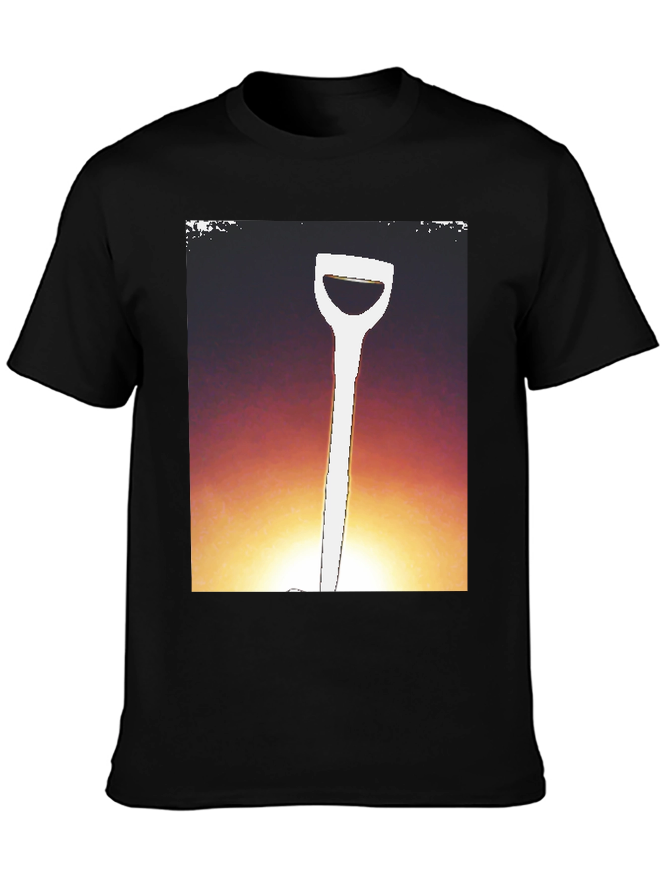 Shovel Graphic T-Shirt - Sunset Shovel Tee