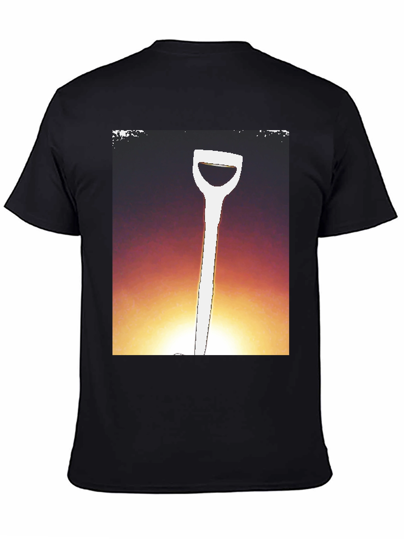 Shovel Graphic T-Shirt - Sunset Shovel Tee