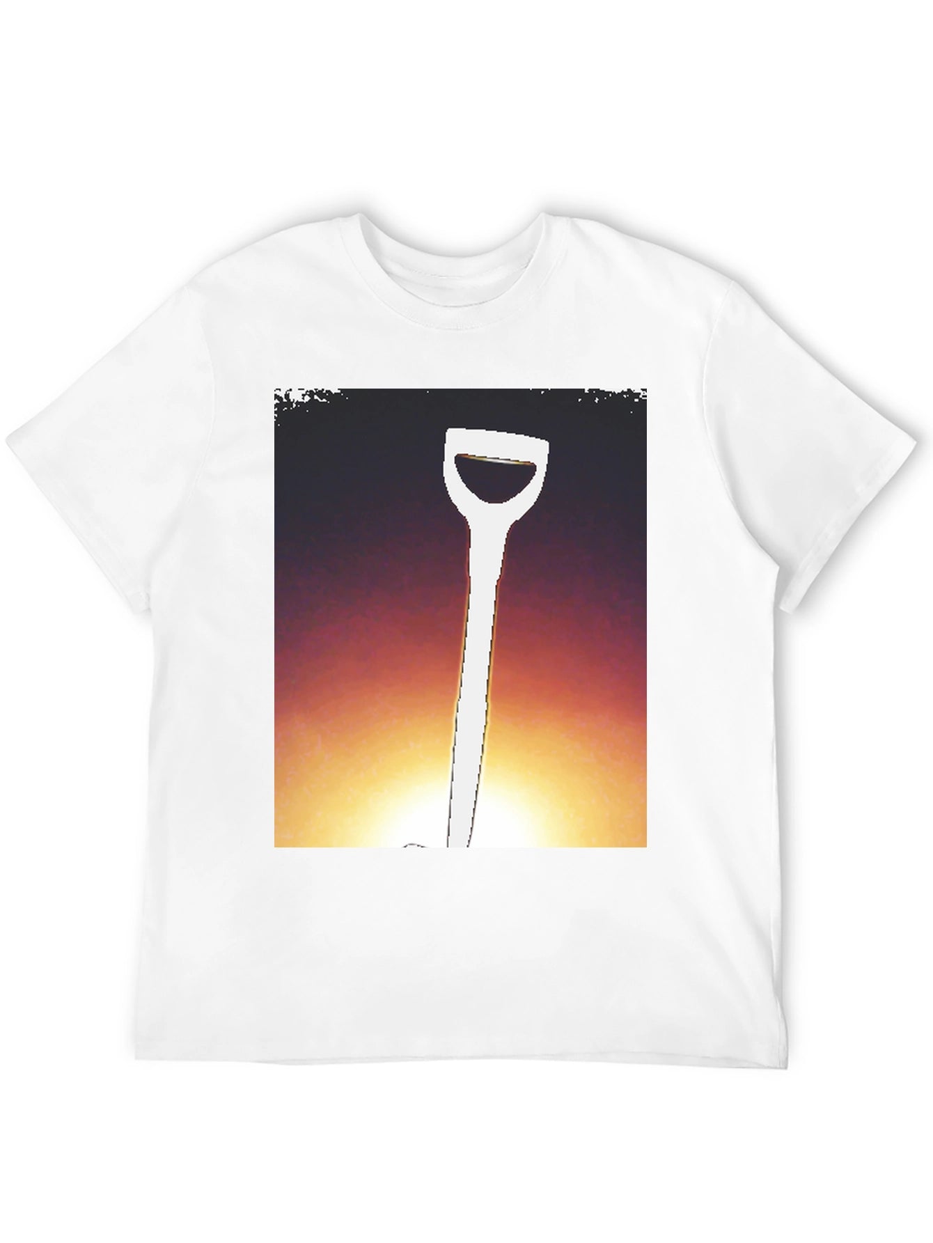 Shovel Graphic T-Shirt - Sunset Shovel Tee