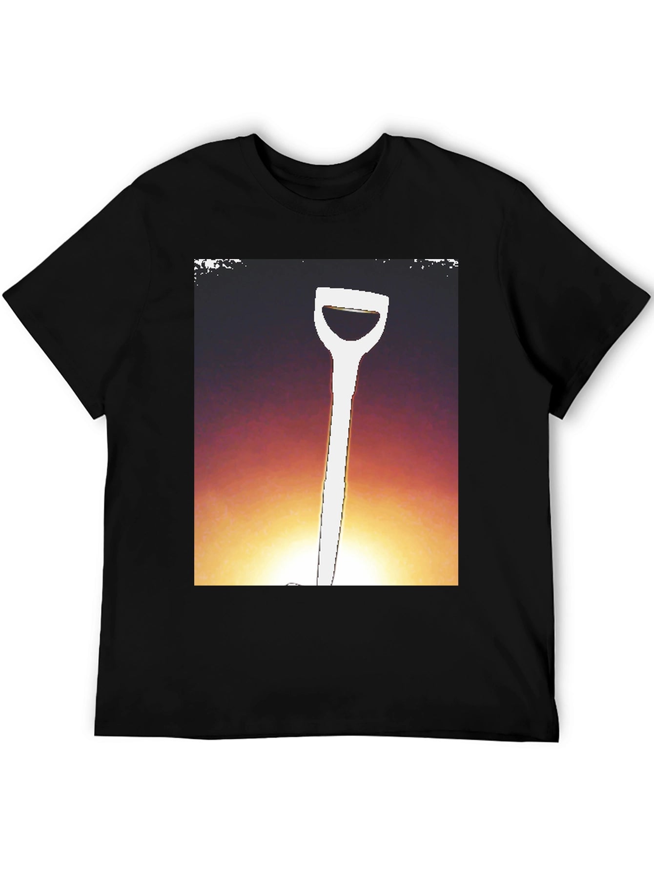 Shovel Graphic T-Shirt - Sunset Shovel Tee