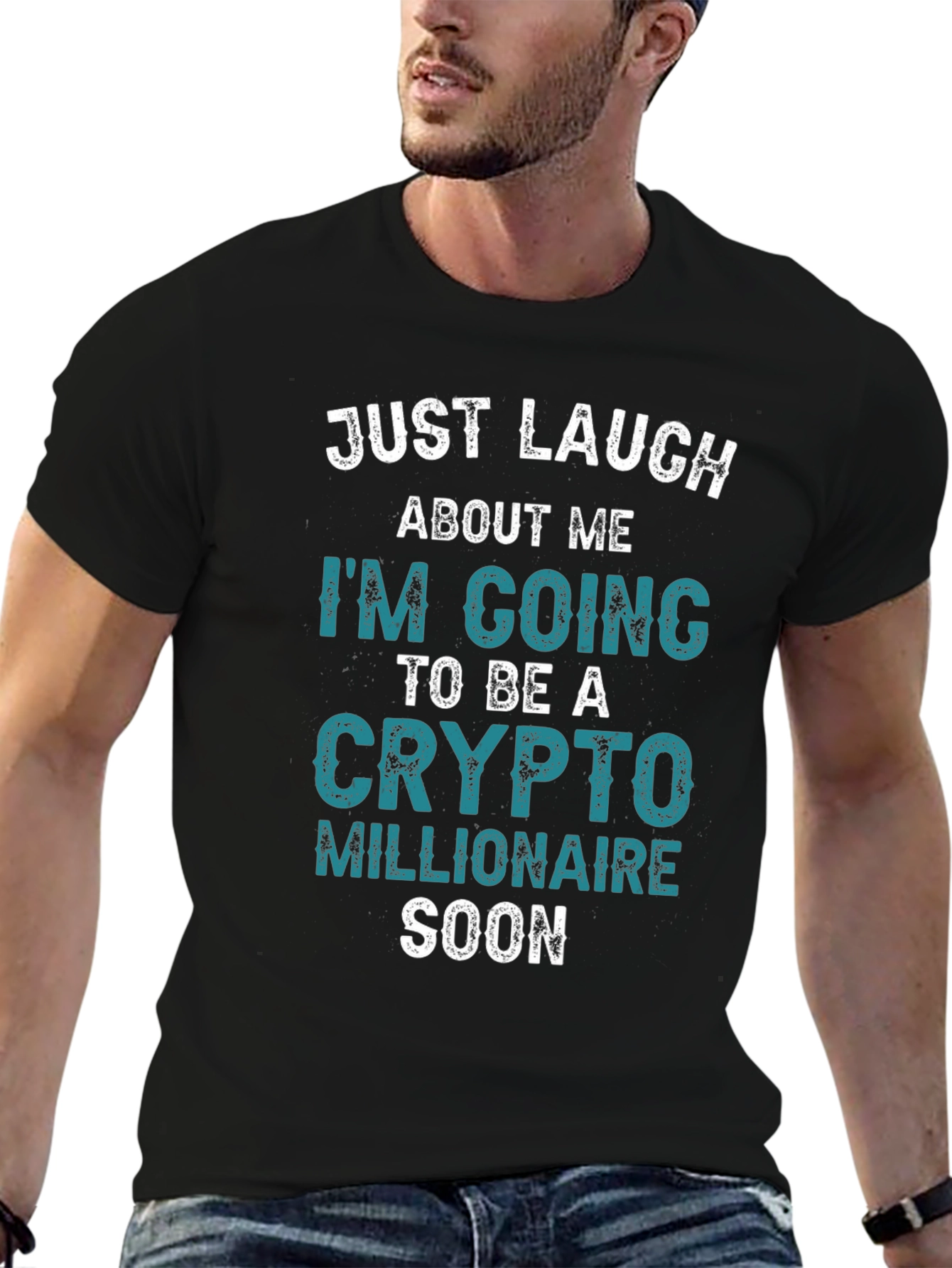 Crypto Millionaire Soon T-Shirt - Funny Cryptocurrency Tee