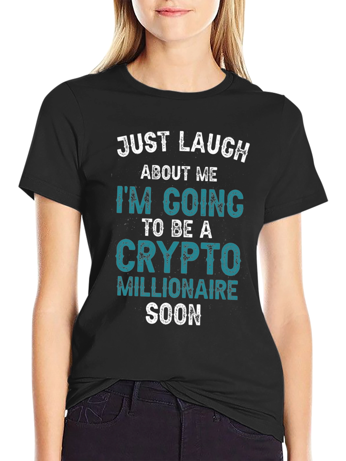 Crypto Millionaire Soon T-Shirt - Funny Cryptocurrency Tee