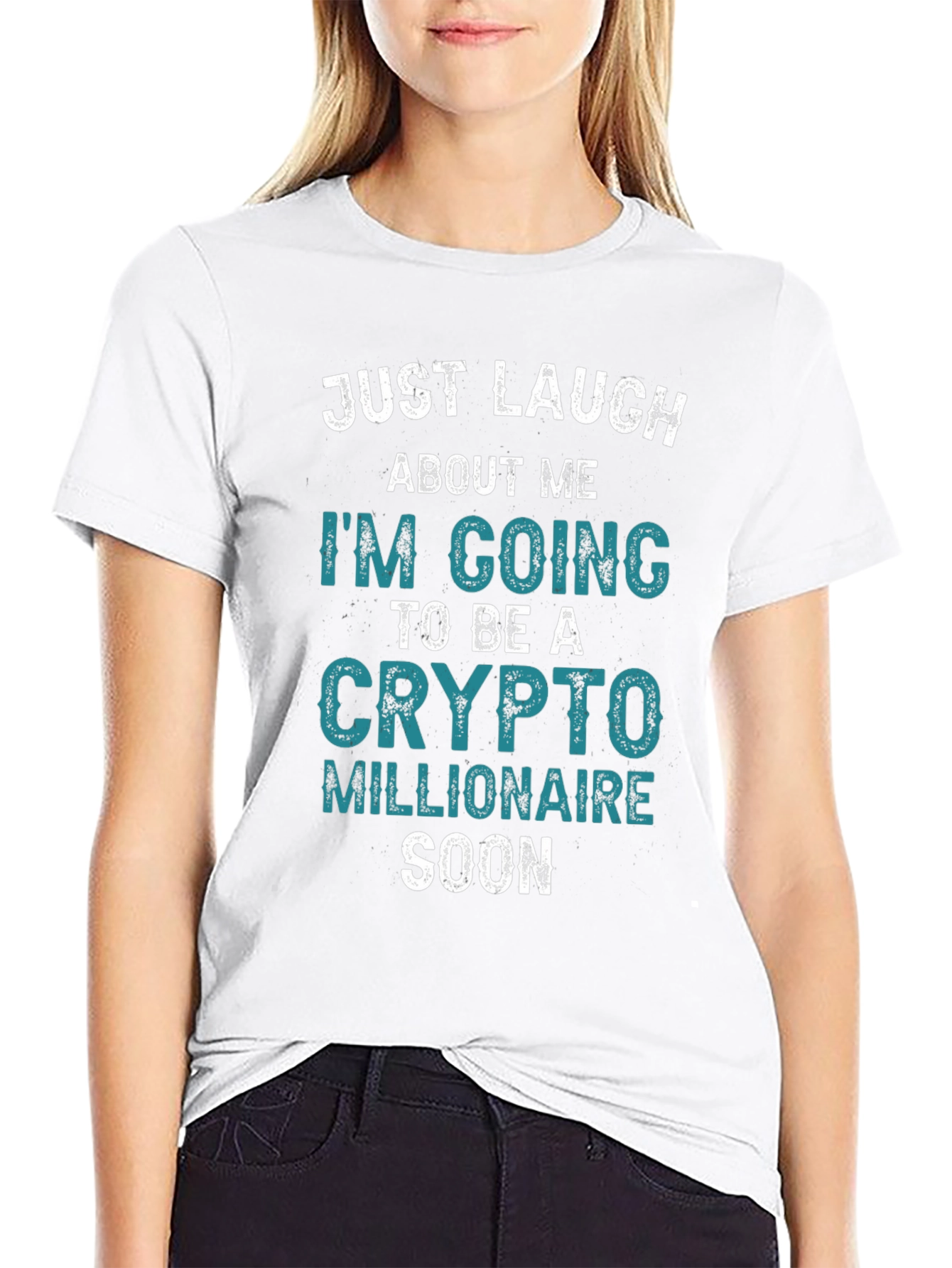 Crypto Millionaire Soon T-Shirt - Funny Cryptocurrency Tee