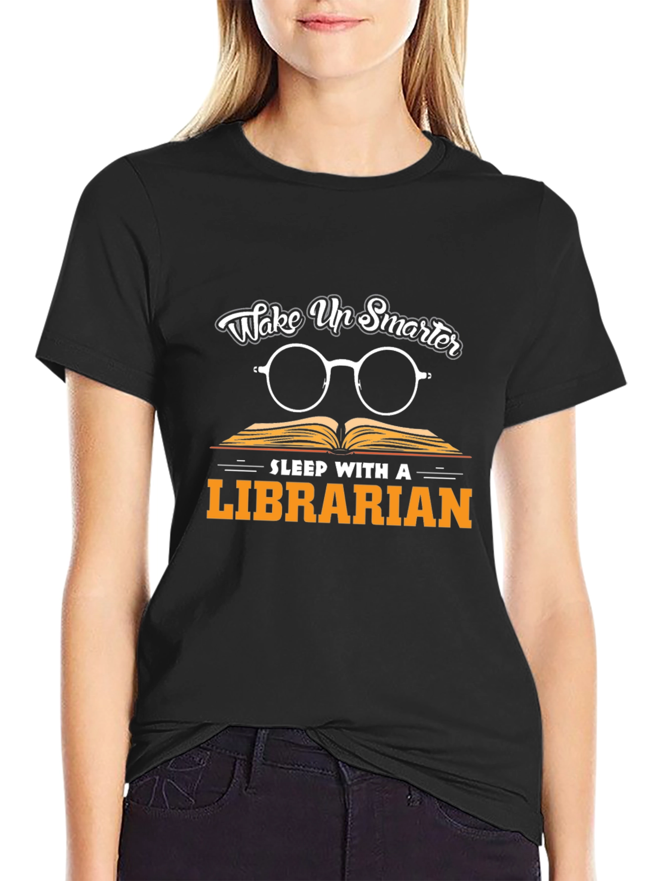 Wake Up Smarter Librarian T-Shirt