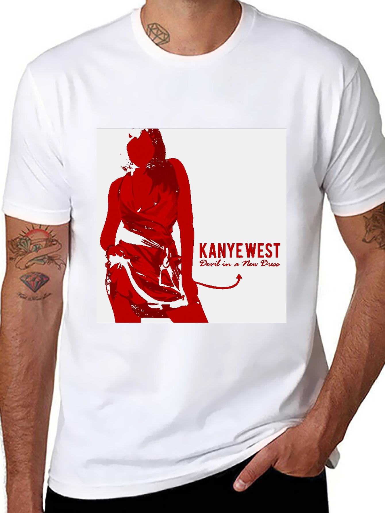 Kanye West Devil In A New Dress T-Shirt