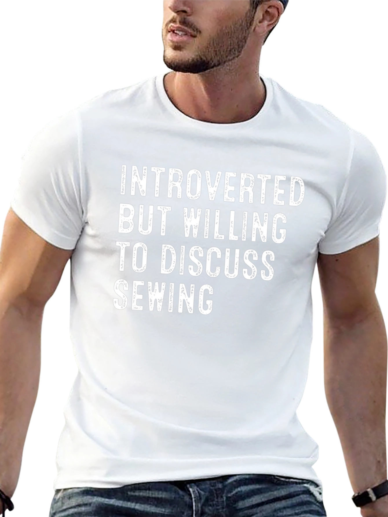 Introverted Sewing T-Shirt -  Funny Unisex Tee