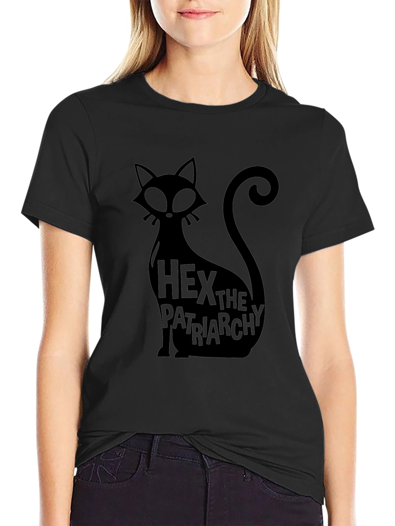 Hex the Patriarchy Cat T-Shirt