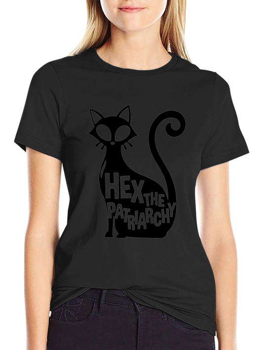 Hex the Patriarchy Cat T-Shirt