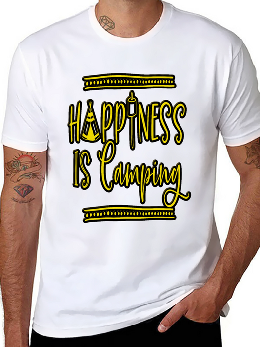 Happiness is Camping Graphic Tee