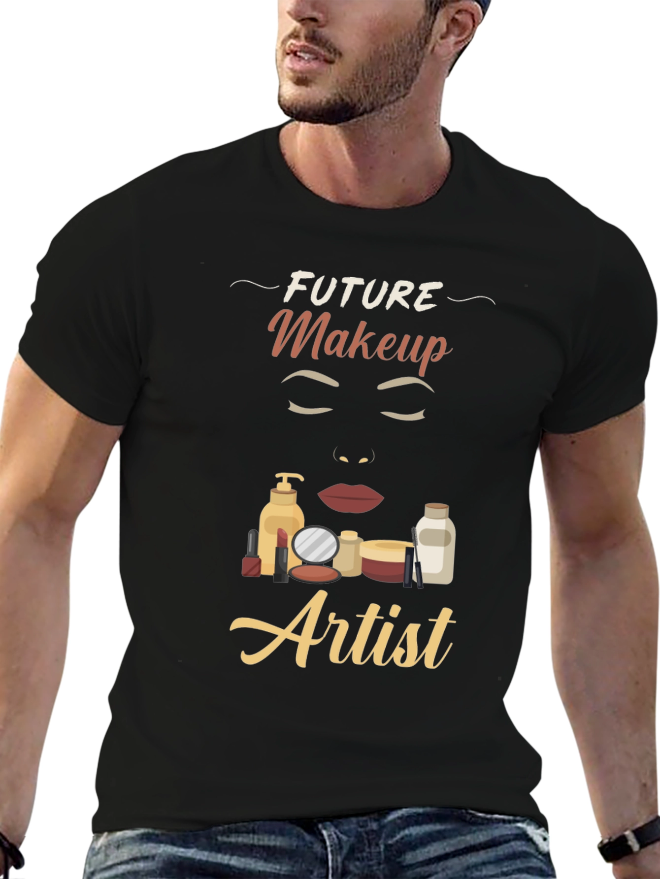 Future Makeup Artist Graphic T-Shirt