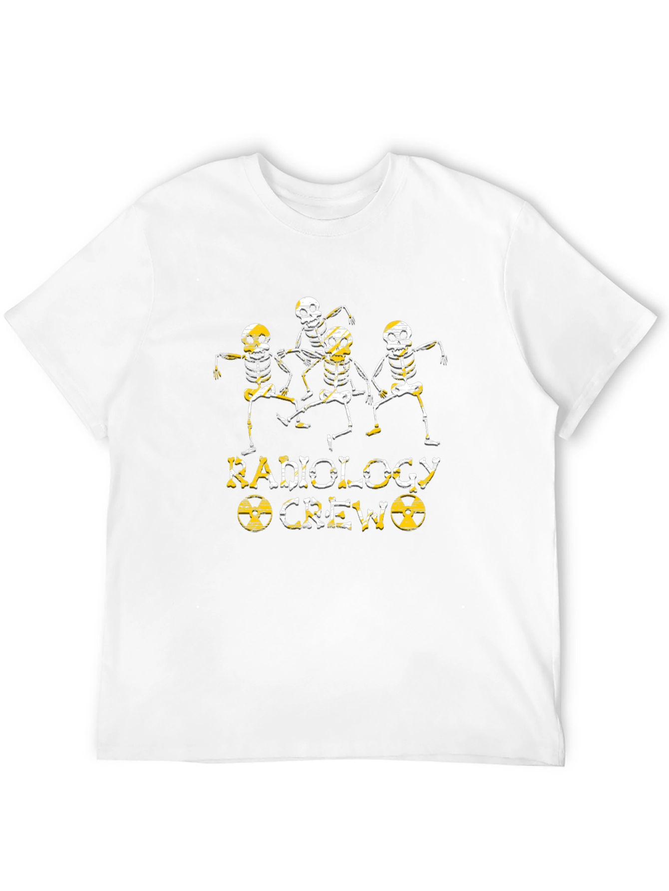 Radiology Crew Skeleton Graphic Tee - Black