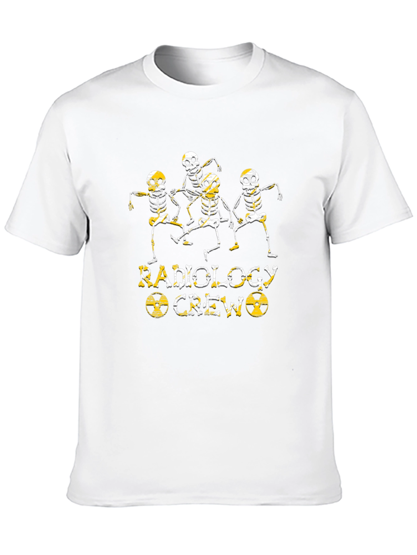 Radiology Crew Skeleton Graphic Tee - Black