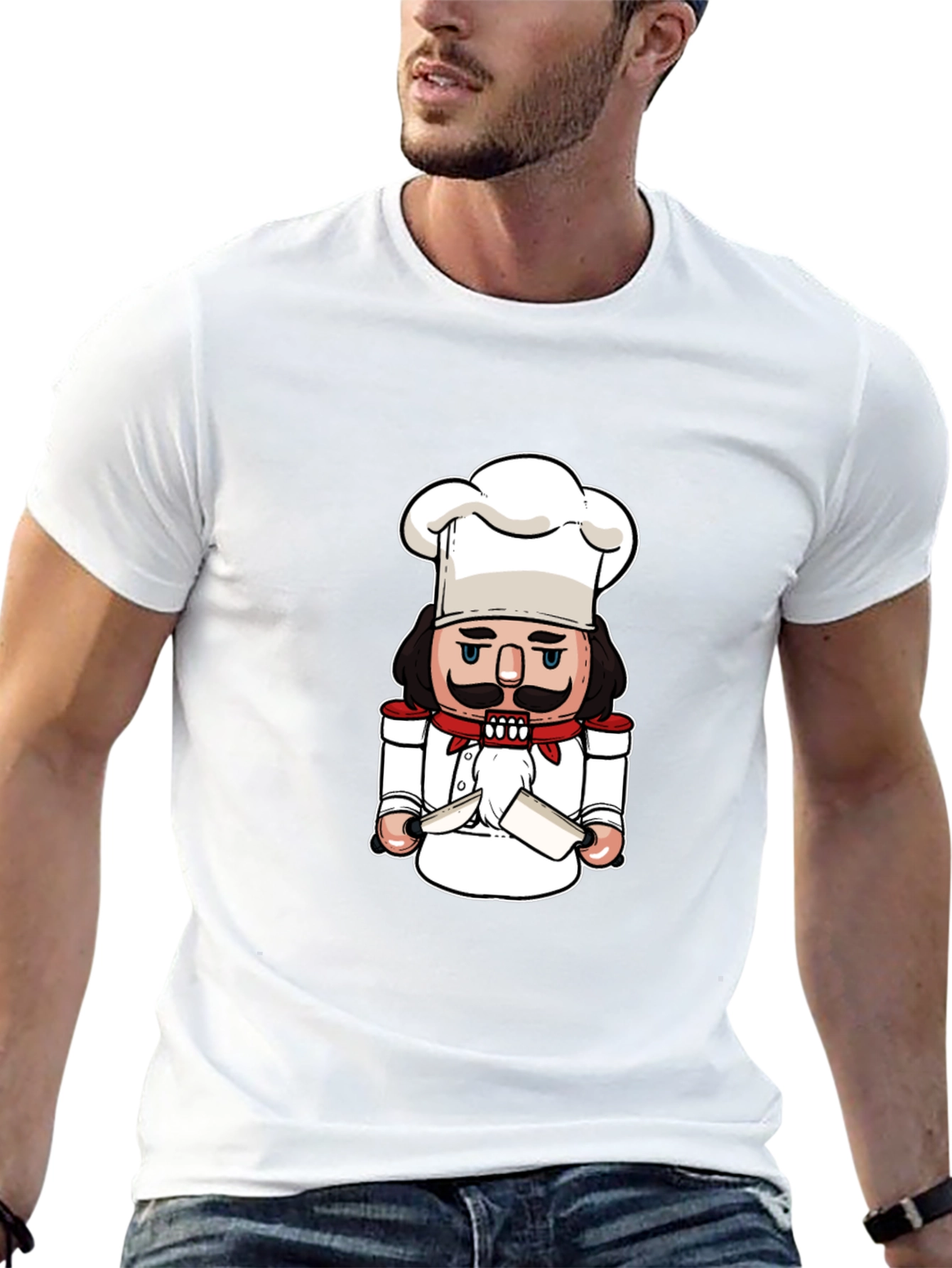 Chef Nutcracker T-Shirt - Funny Culinary Tee