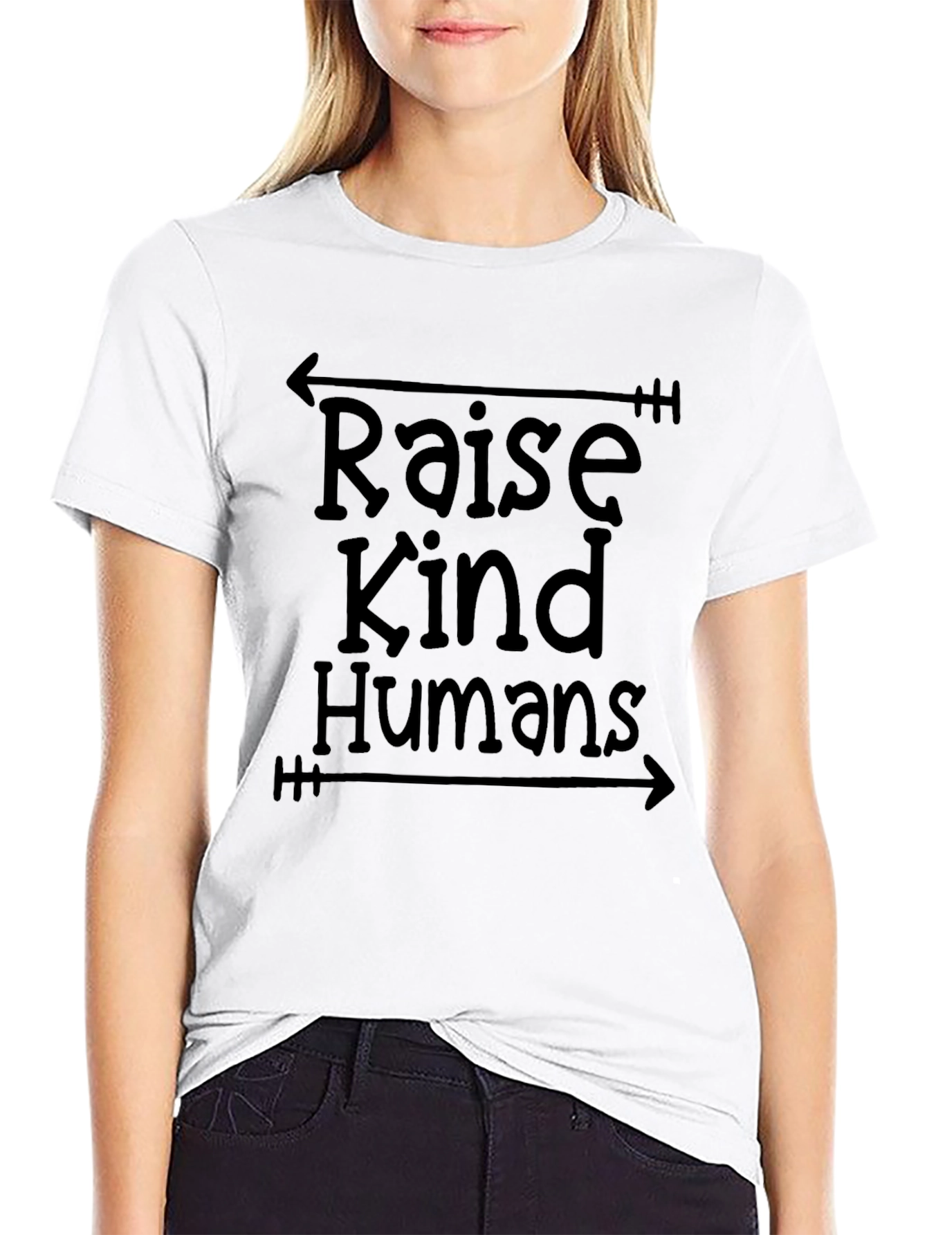 Raise Kind Humans Graphic Tee - Unisex