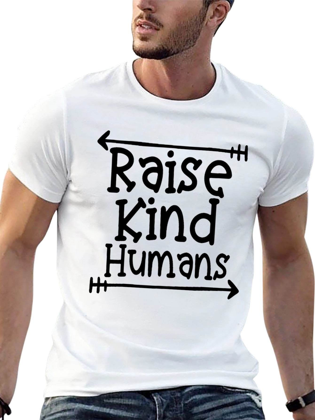 Raise Kind Humans Graphic Tee - Unisex