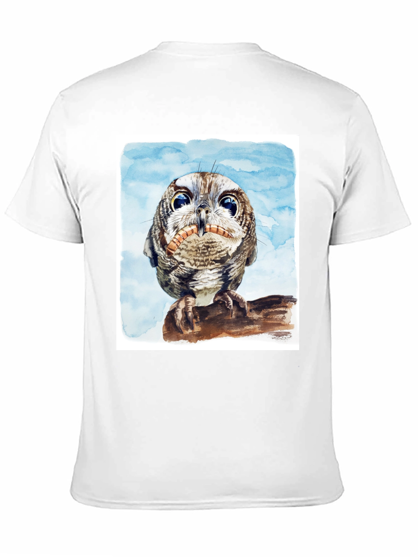 Owl Graphic Tee - Mens Black T-Shirt