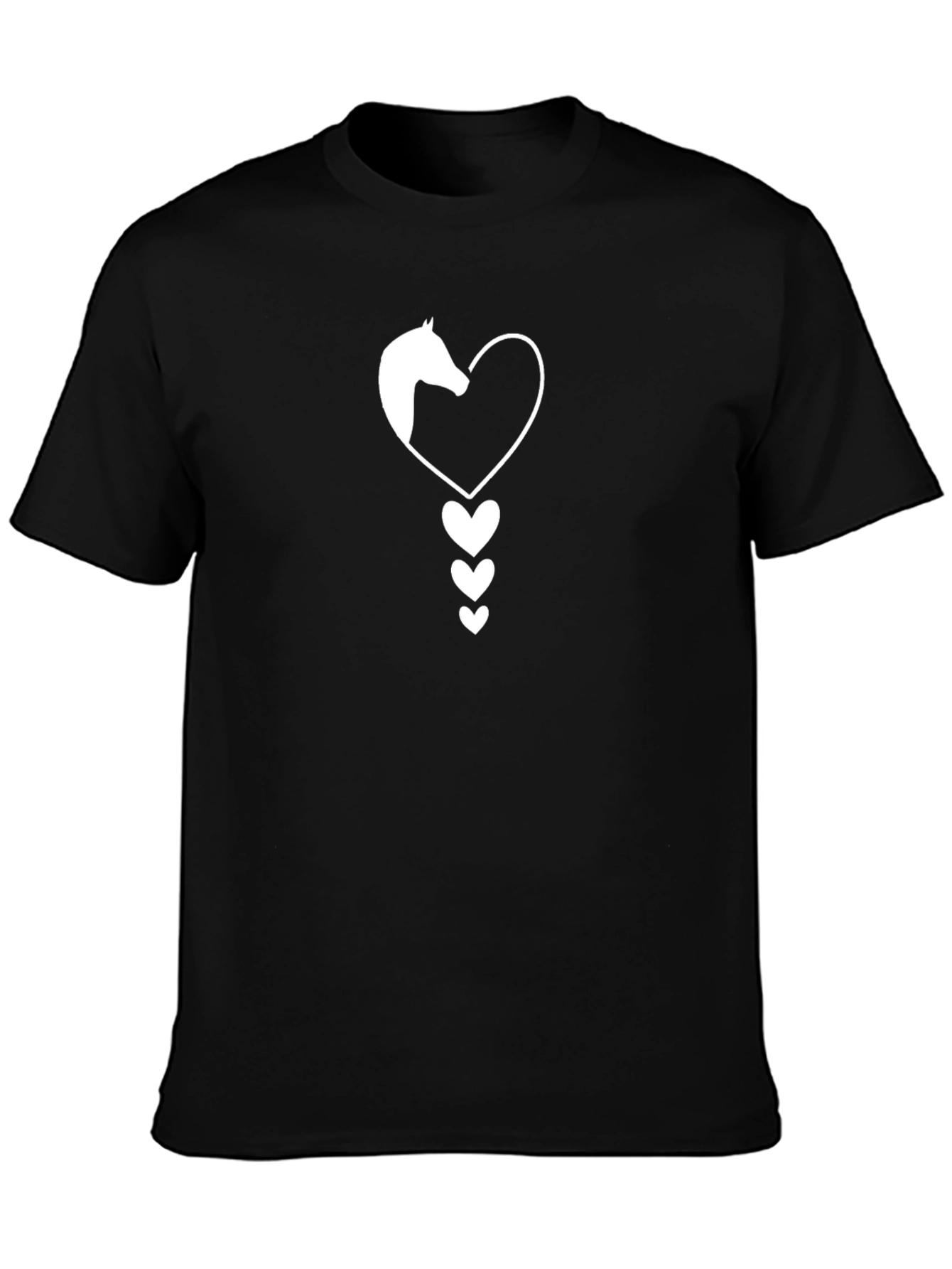 Horse Heart T-Shirt - Equestrian Love Tee