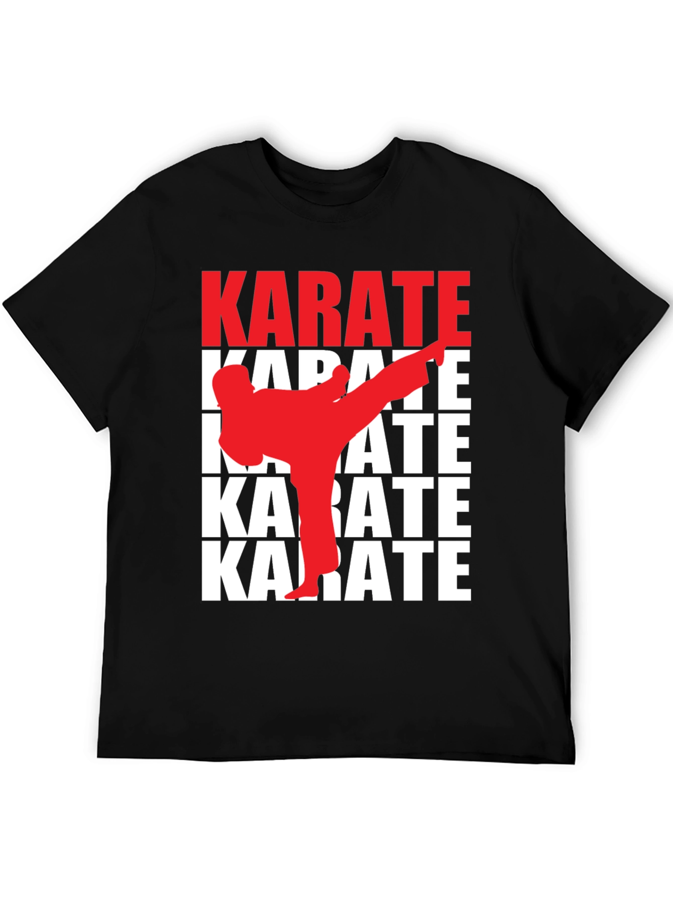 Karate Kick T-Shirt - Martial Arts Graphic Tee