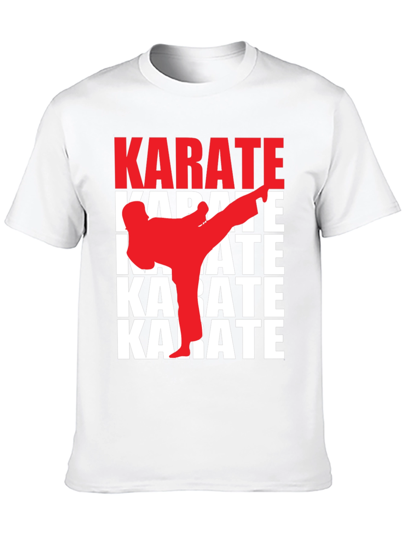 Karate Kick T-Shirt - Martial Arts Graphic Tee