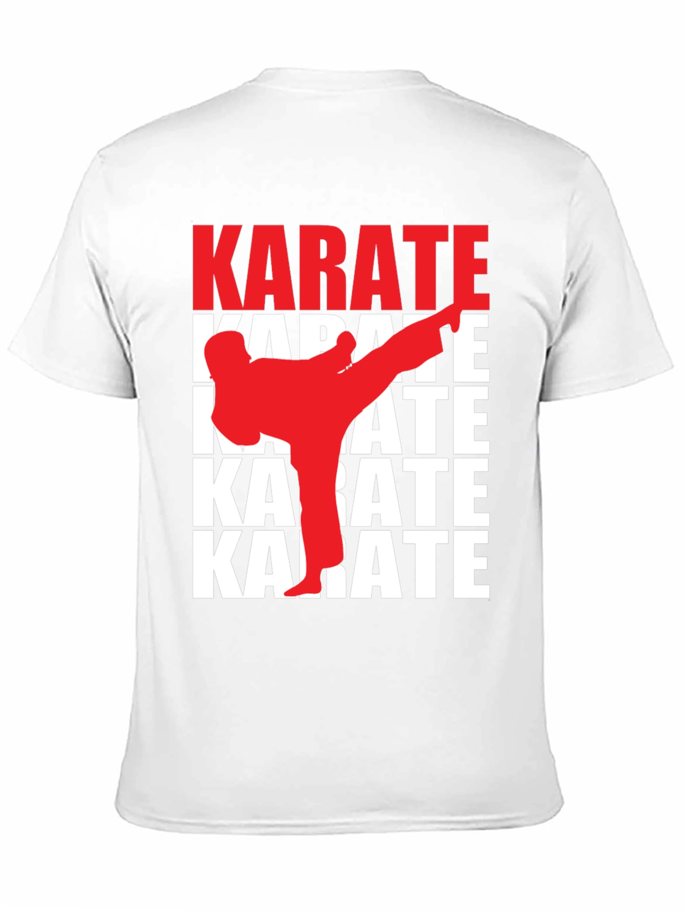 Karate Kick T-Shirt - Martial Arts Graphic Tee