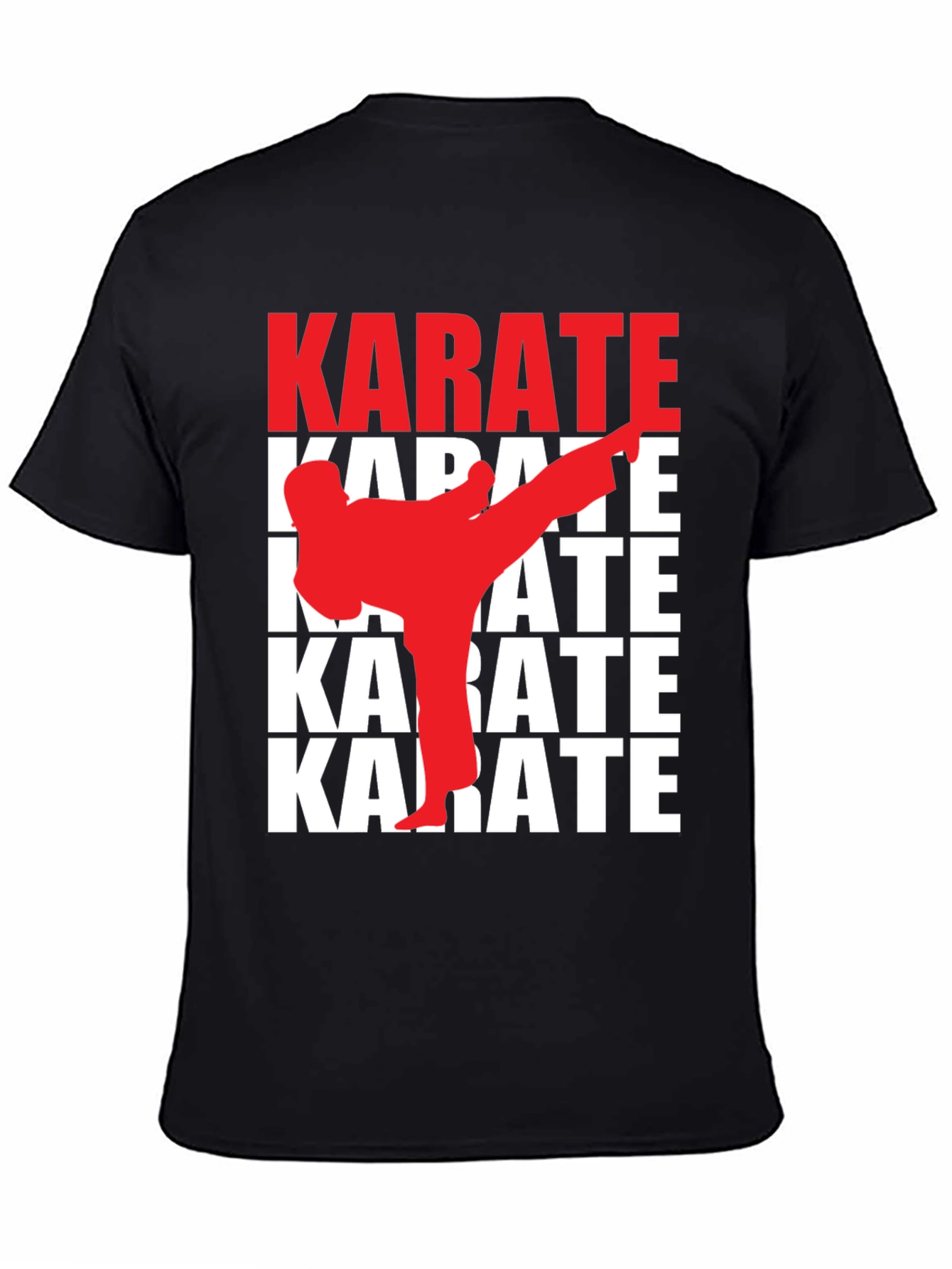 Karate Kick T-Shirt - Martial Arts Graphic Tee