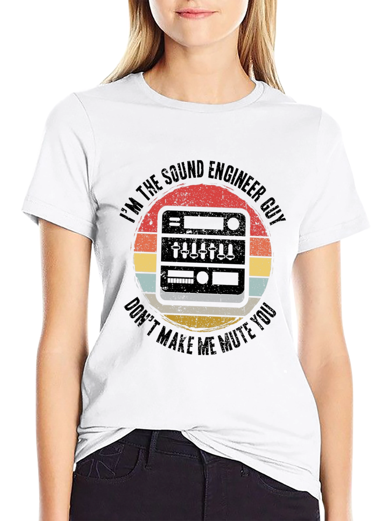 Sound Engineer T-Shirt - Dont Make Me Mute You
