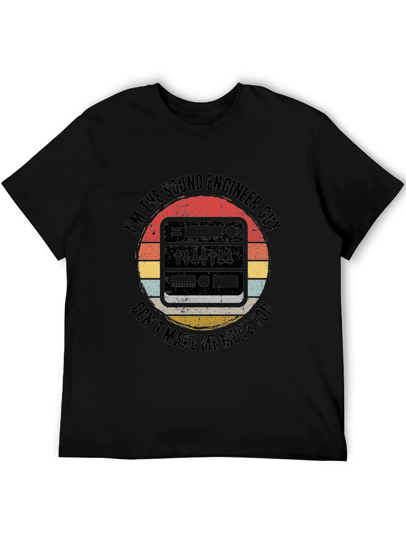 Sound Engineer T-Shirt - Dont Make Me Mute You