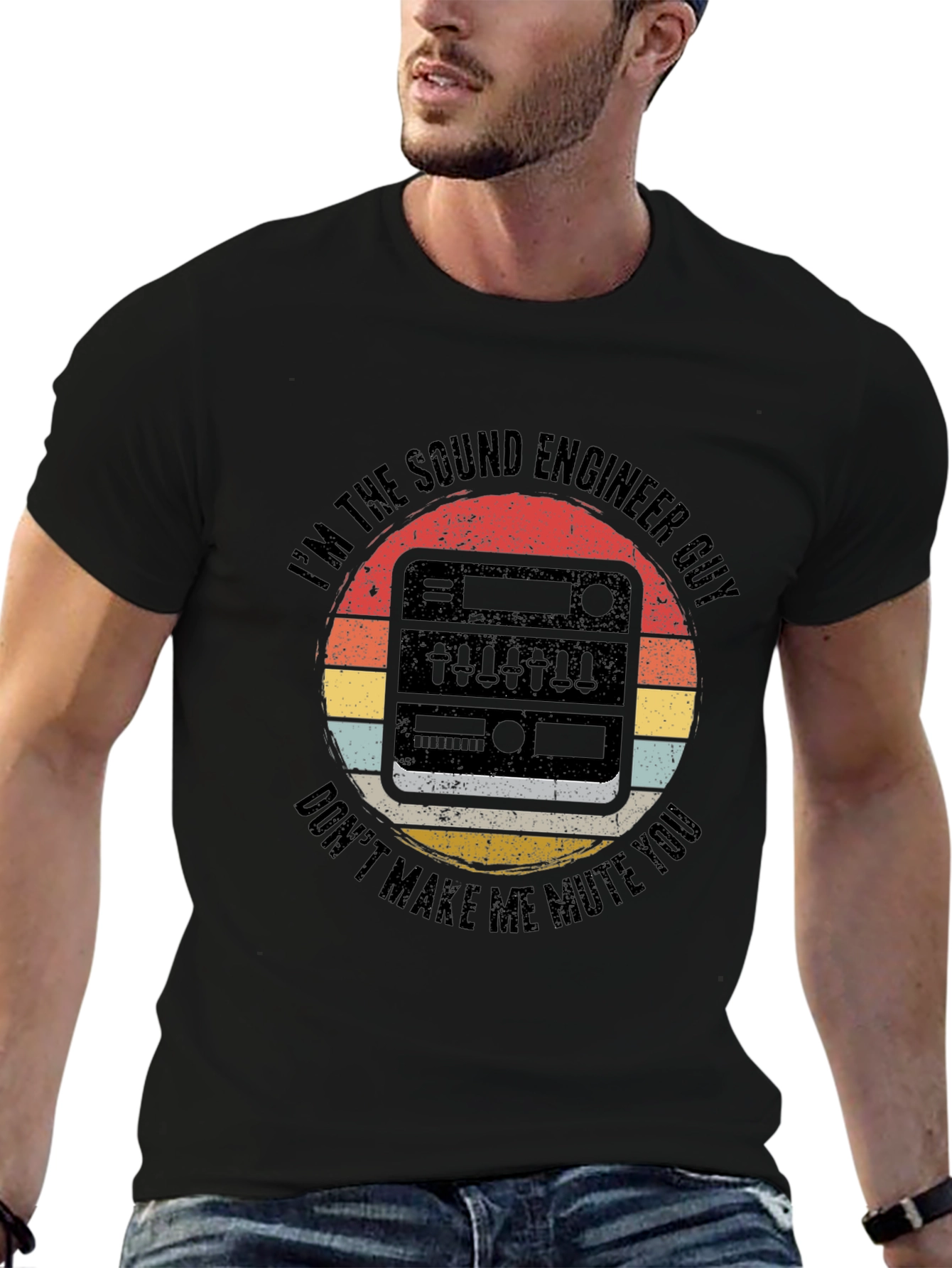 Sound Engineer T-Shirt - Dont Make Me Mute You