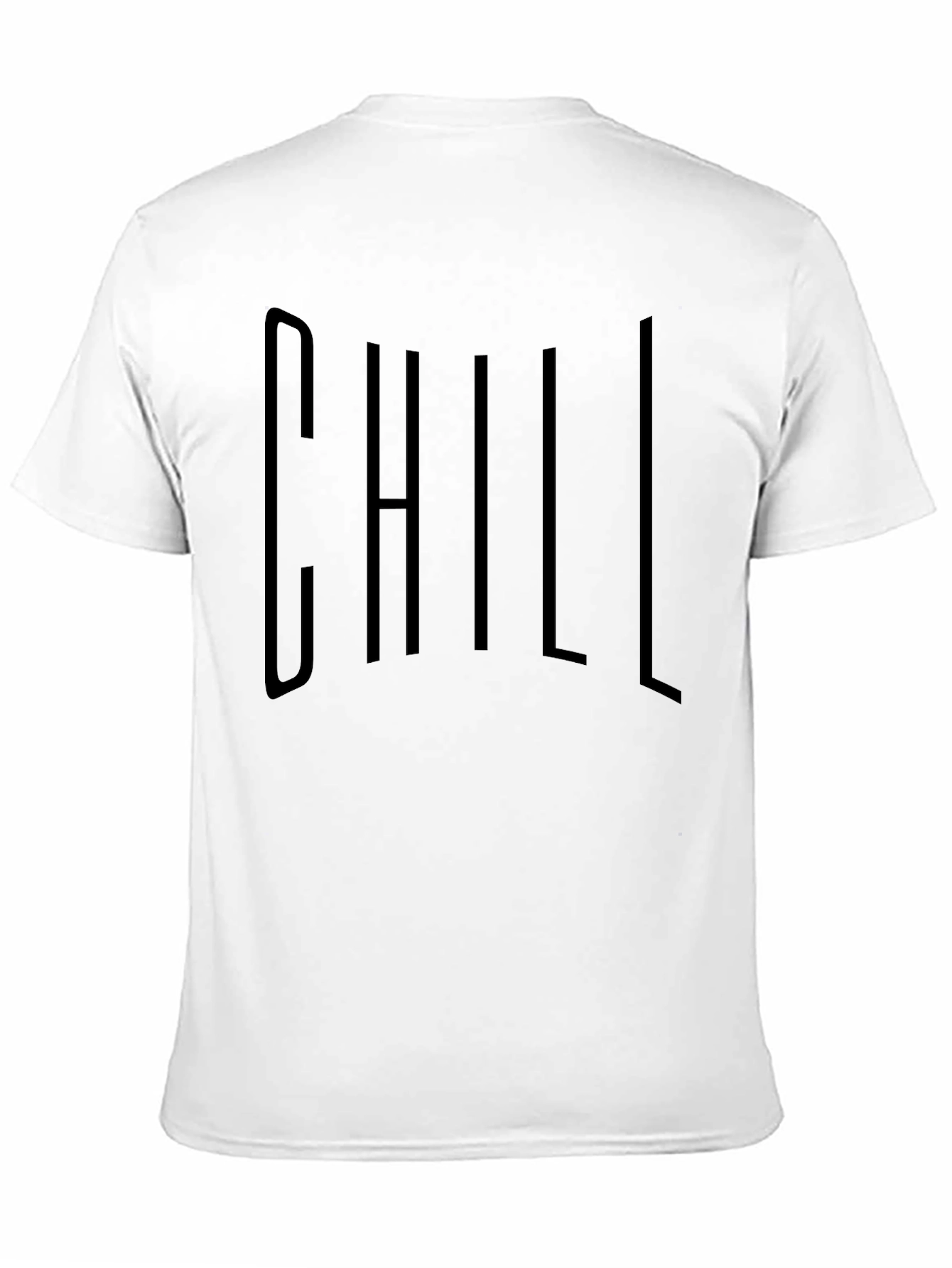 Chill Graphic Tee - Black Short Sleeve T-Shirt