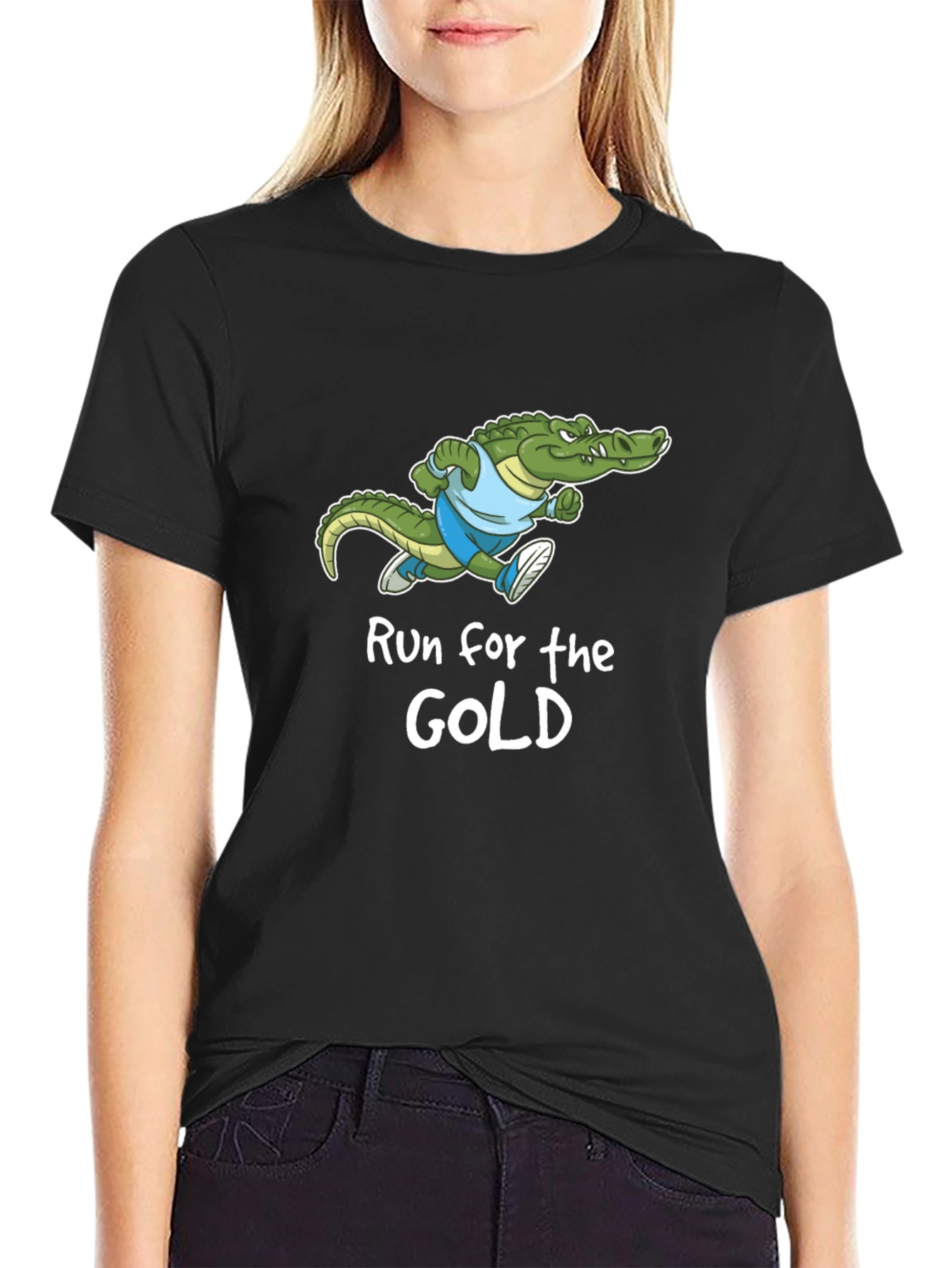 Run for the Gold Gator Graphic Tee