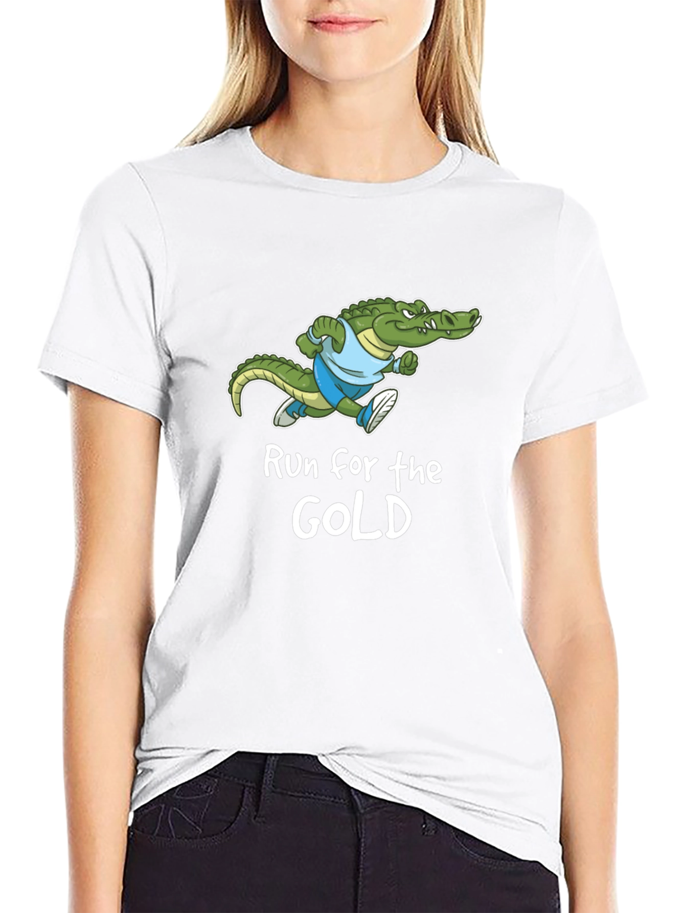 Run for the Gold Gator Graphic Tee