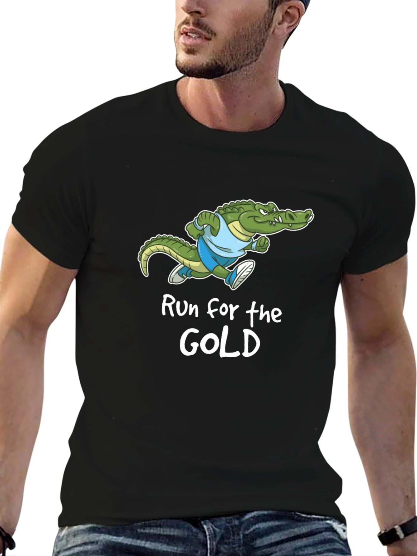 Run for the Gold Gator Graphic Tee