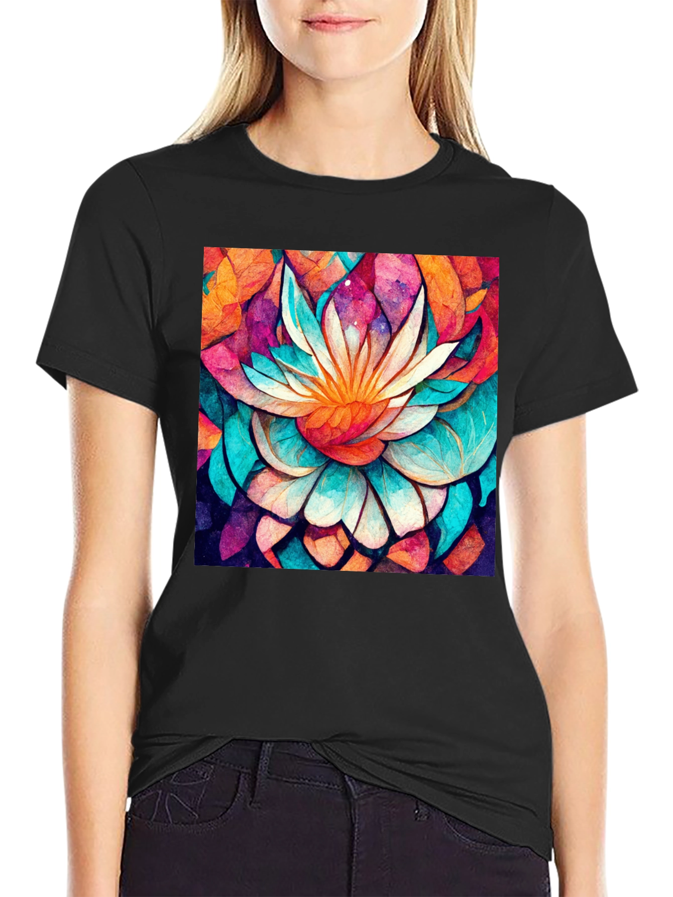 Floral Watercolor T-Shirt