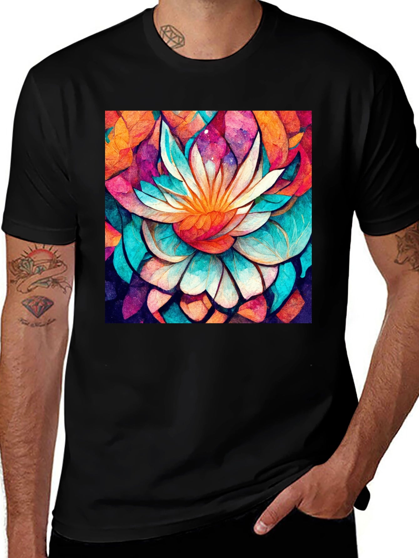 Floral Watercolor T-Shirt