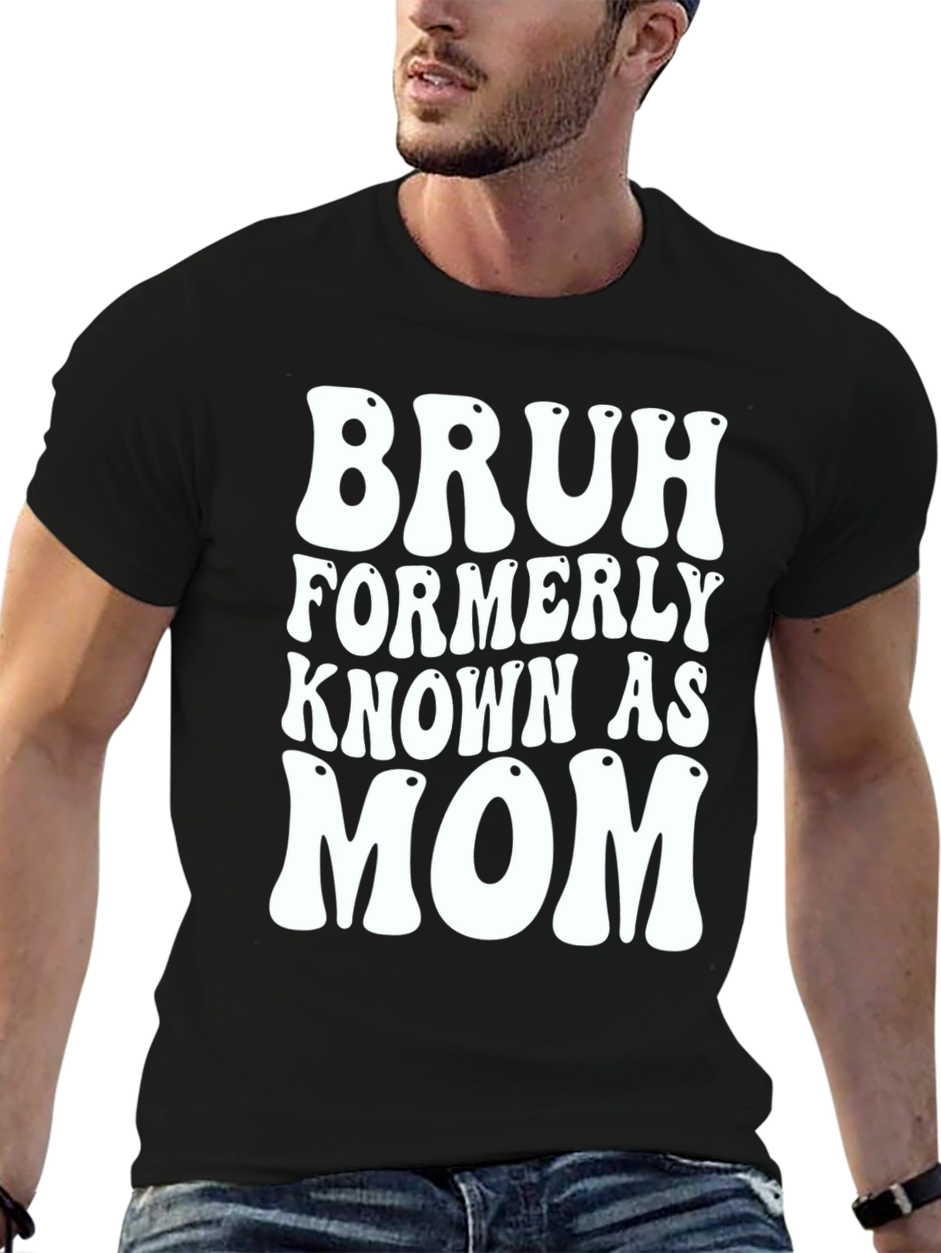 Bruh Formerly Known As Mom T-Shirt - Black