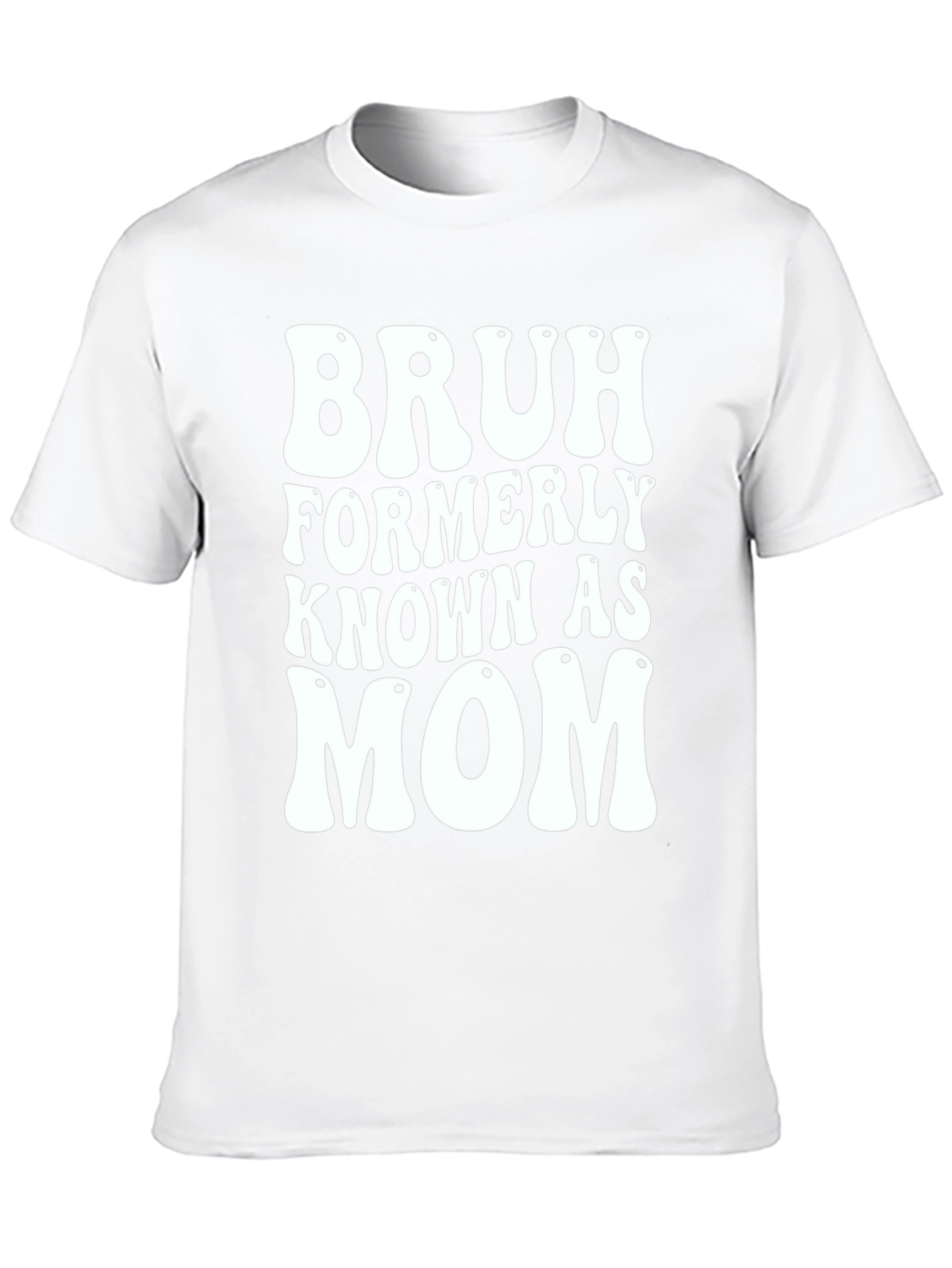 Bruh Formerly Known As Mom T-Shirt - Black