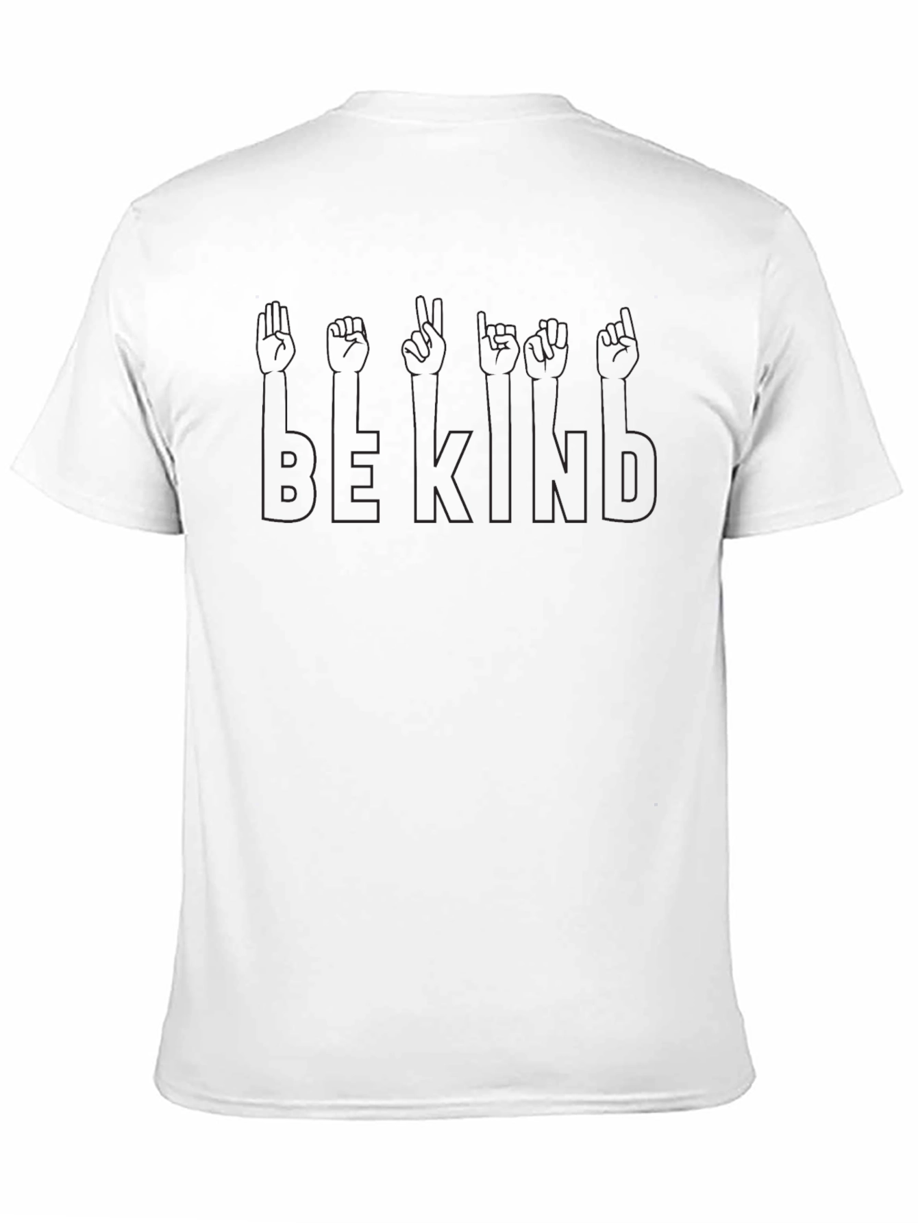 Be Kind Sign Language Graphic Tee