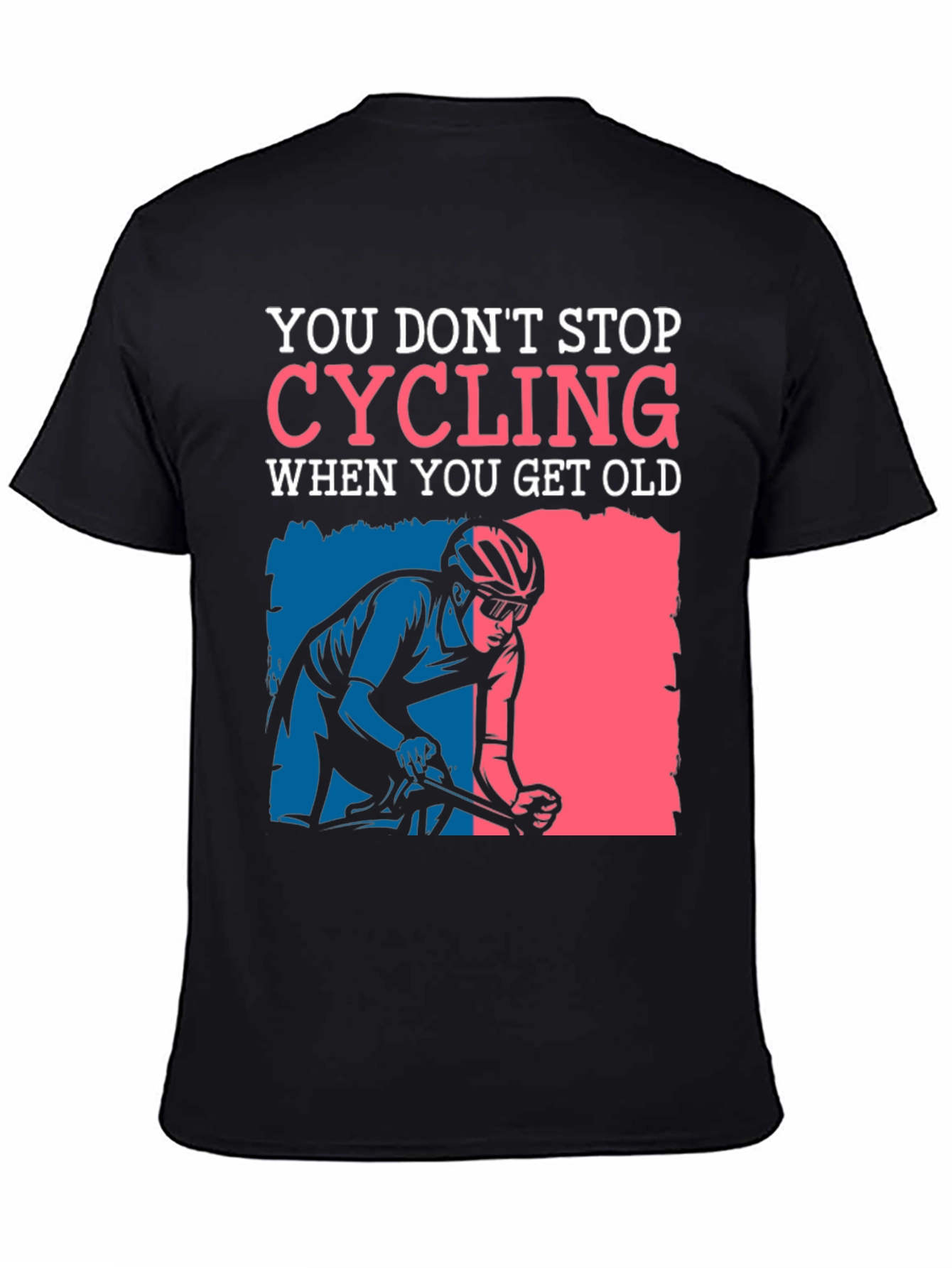 Cycling Never Gets Old Graphic Tee