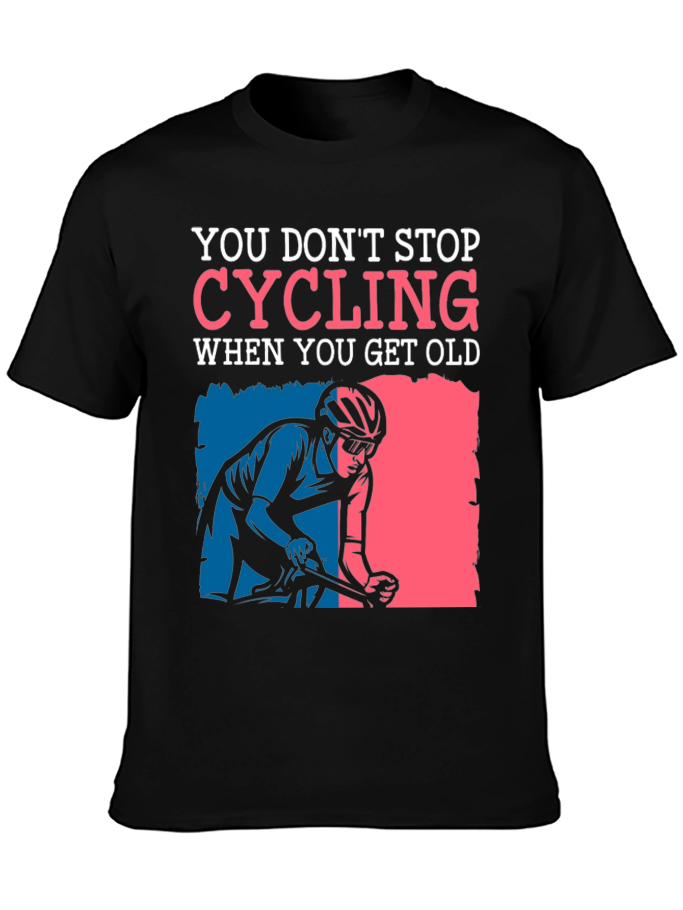 Cycling Never Gets Old Graphic Tee