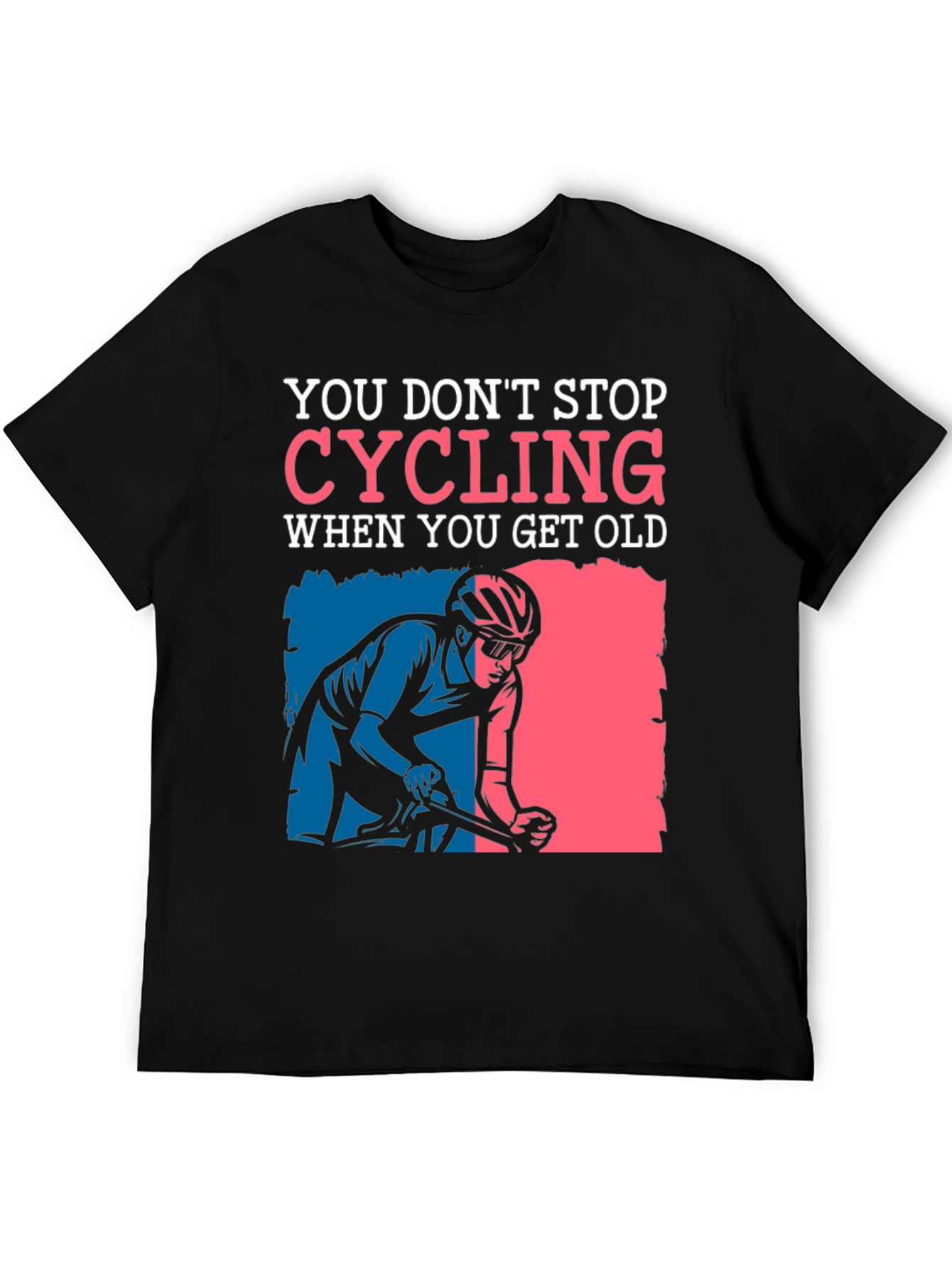 Cycling Never Gets Old Graphic Tee