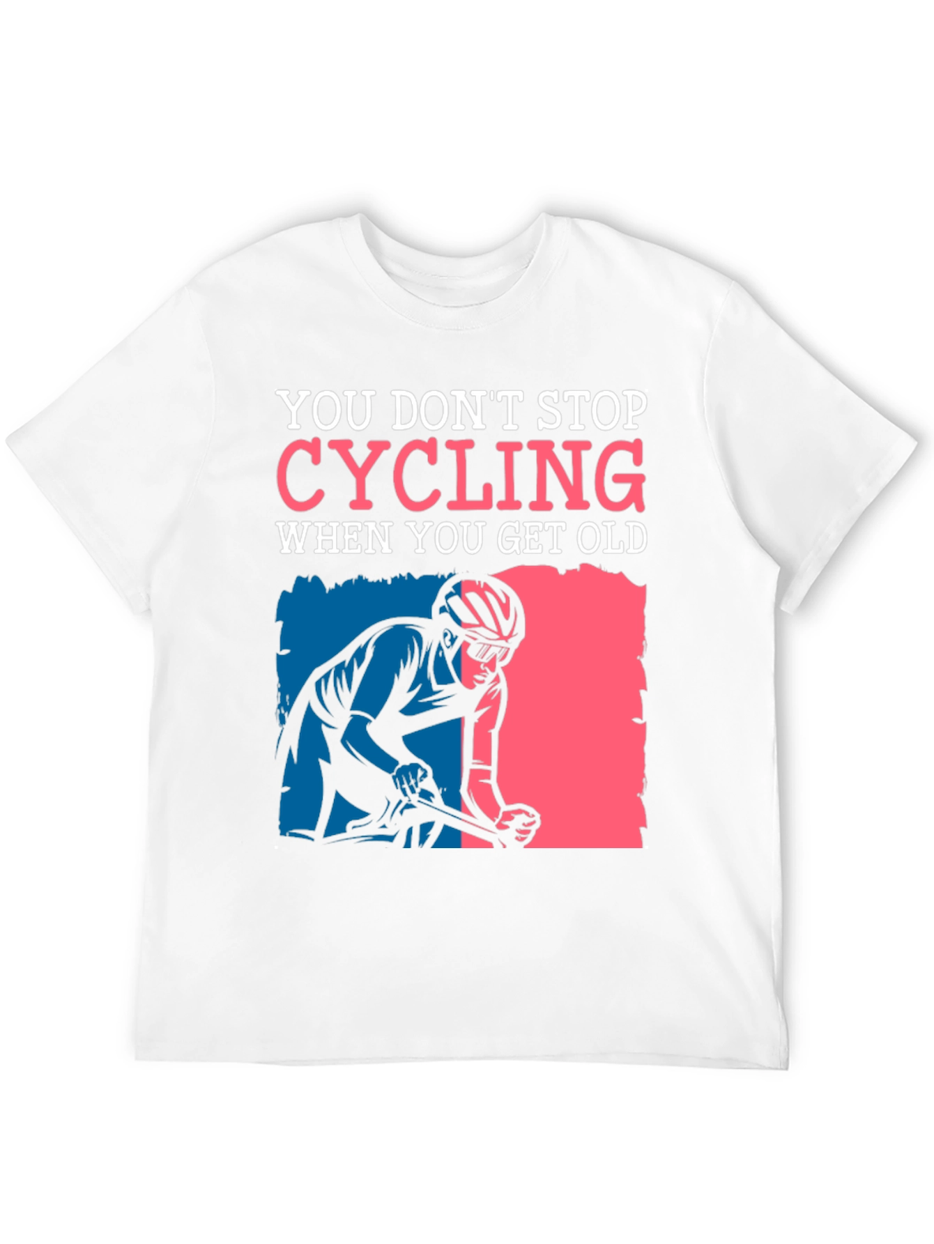 Cycling Never Gets Old Graphic Tee