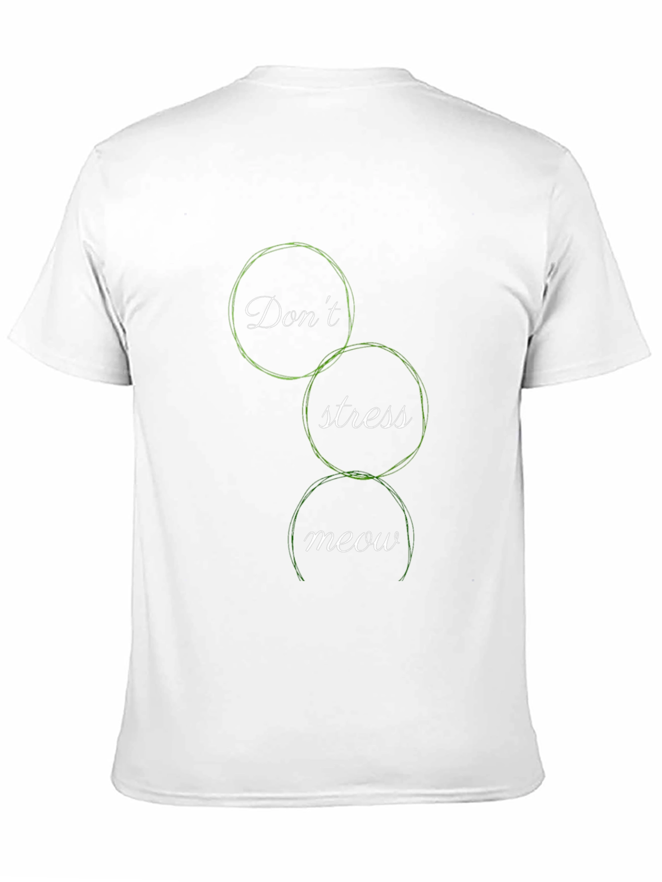 Dont Stress Meow T-Shirt - Relaxed Fit