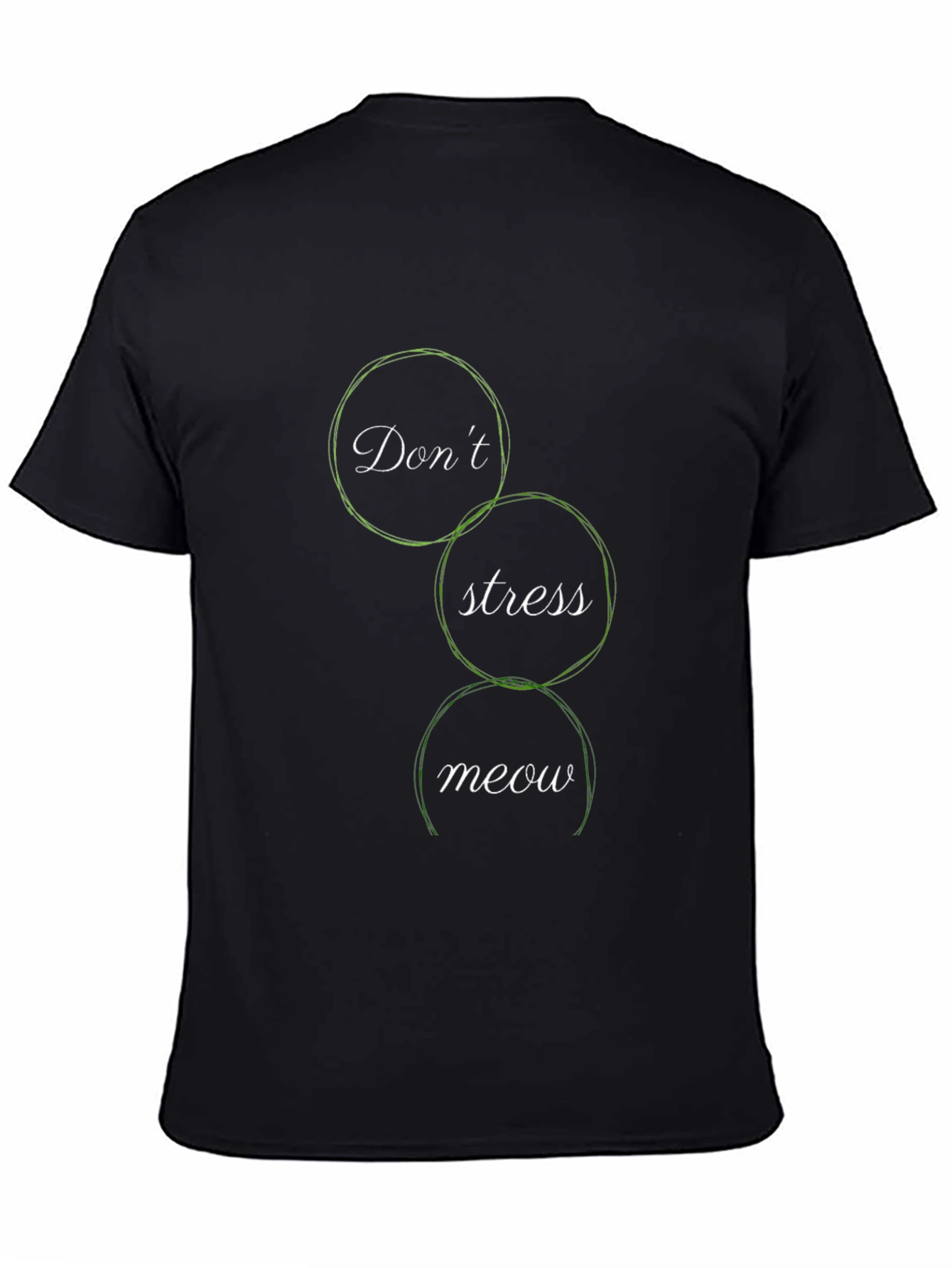 Dont Stress Meow T-Shirt - Relaxed Fit