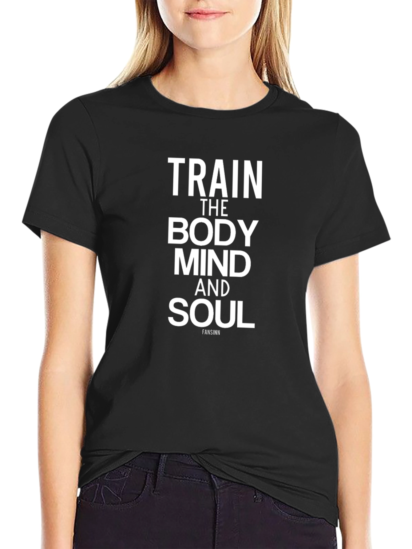 Train Body Mind Soul Graphic Tee
